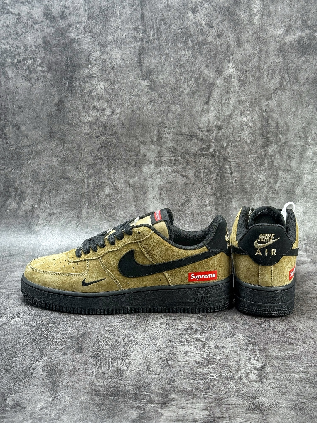 Nike Air Force 1 Low 07 x Superme 棕黑小勾 DV5477-201