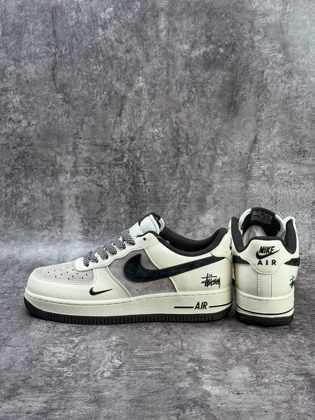 210 Nike Air Force 1 Low 07 x Stussy 白灰黑小勾满天星 XD9314-617-Chinese UA Cheap High Quatity Brand Clothes Bags handbags Sneakers wholesale wholesaler seller from China Factory suppliers Fashion Clothing Shoes best Quality Beautiful Price 210 Nike Air Force 1 Low 07 x Stussy 白灰黑小勾满天星 XD9314-617