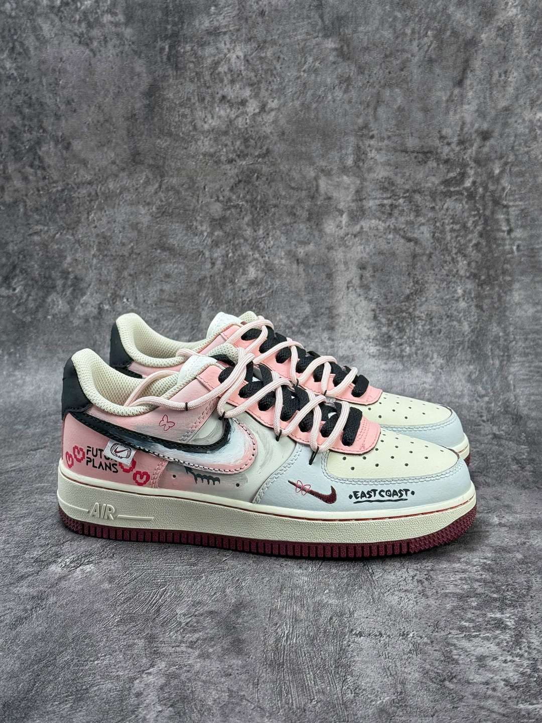 220 Nike Air Force 1 Low 07 蓝白粉涂鸦小勾绑带 FB1839-125-Chinese UA Cheap High Quatity Brand Clothes Bags handbags Sneakers wholesale wholesaler seller from China Factory suppliers Fashion Clothing Shoes best Quality Beautiful Price 220 Nike Air Force 1 Low 07 蓝白粉涂鸦小勾绑带 FB1839-125