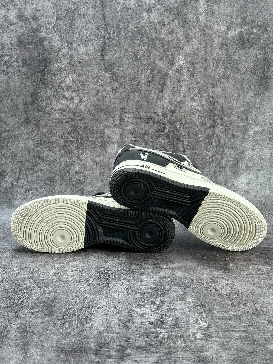 210 Nike Air Force 1 Low 07 x HIPANDA 灰白黑小勾 XD9314-611