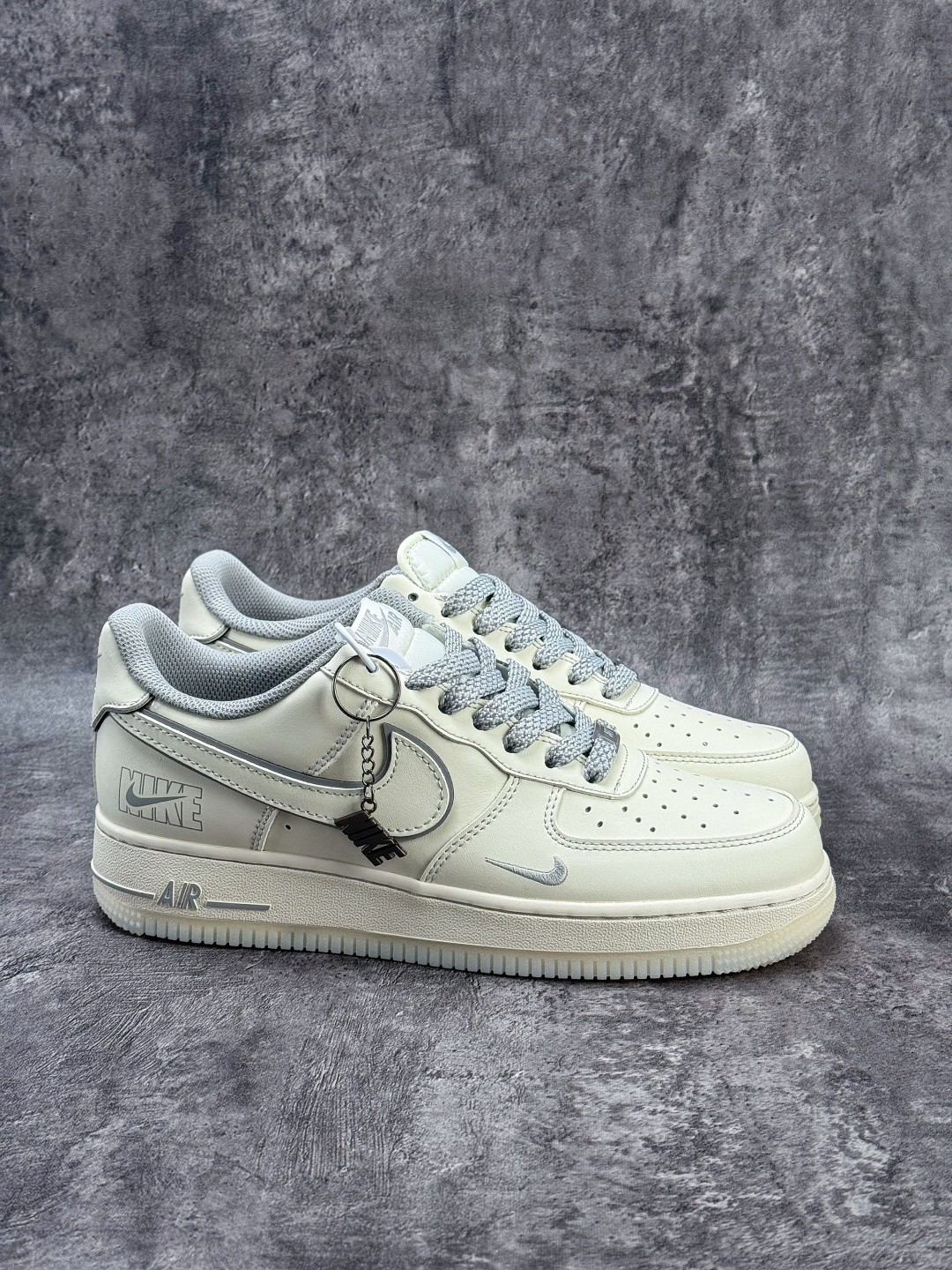 Nike Air Force 1 Low 07 白灰小勾满天星 SM6668-133 Nike Air Force 1 Low 07 白灰小勾满天星 SM6668-133