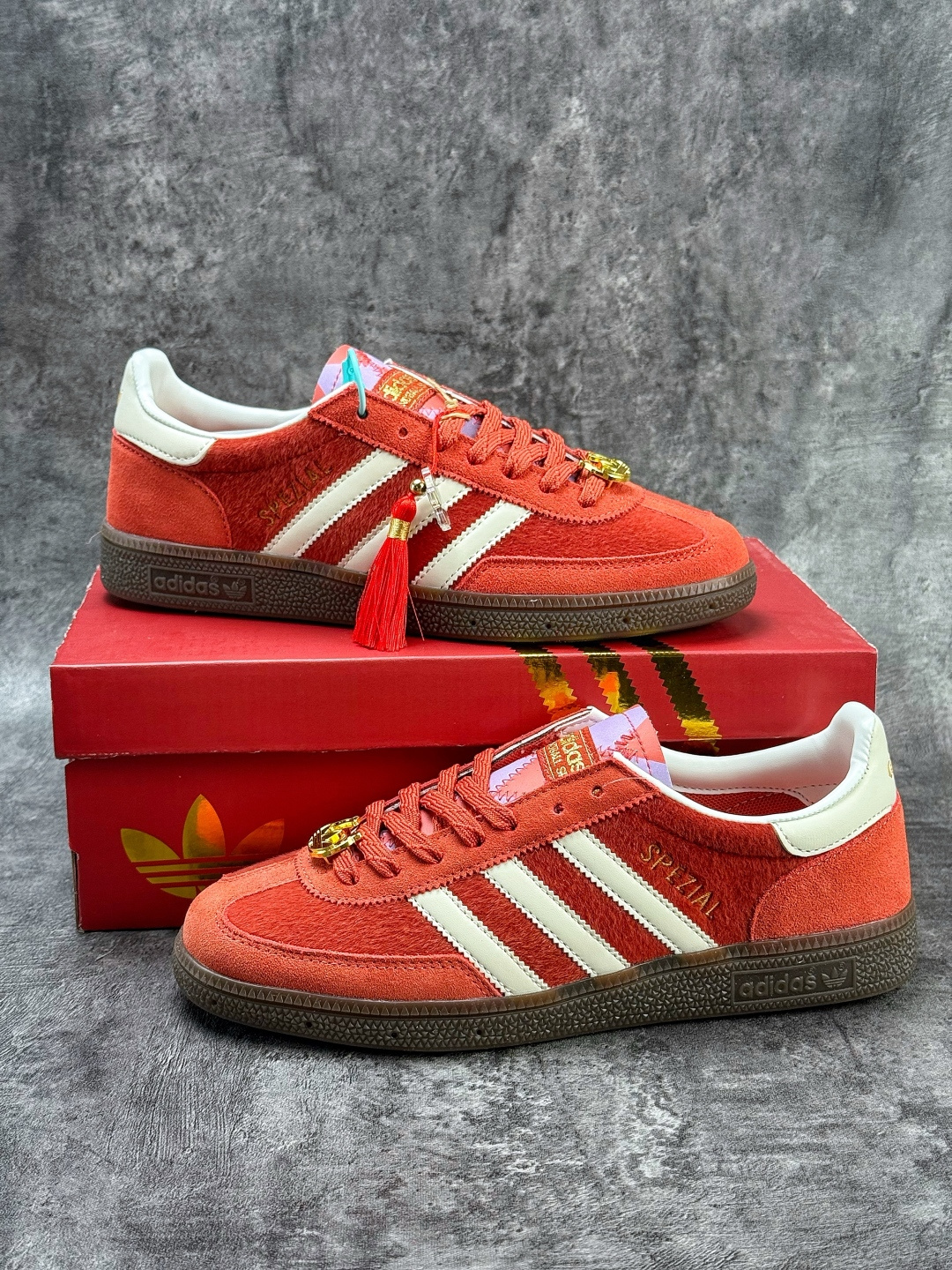 Adidas Handball Spezial 马年限定 阿迪达斯经典复古休闲板鞋 KJ6299