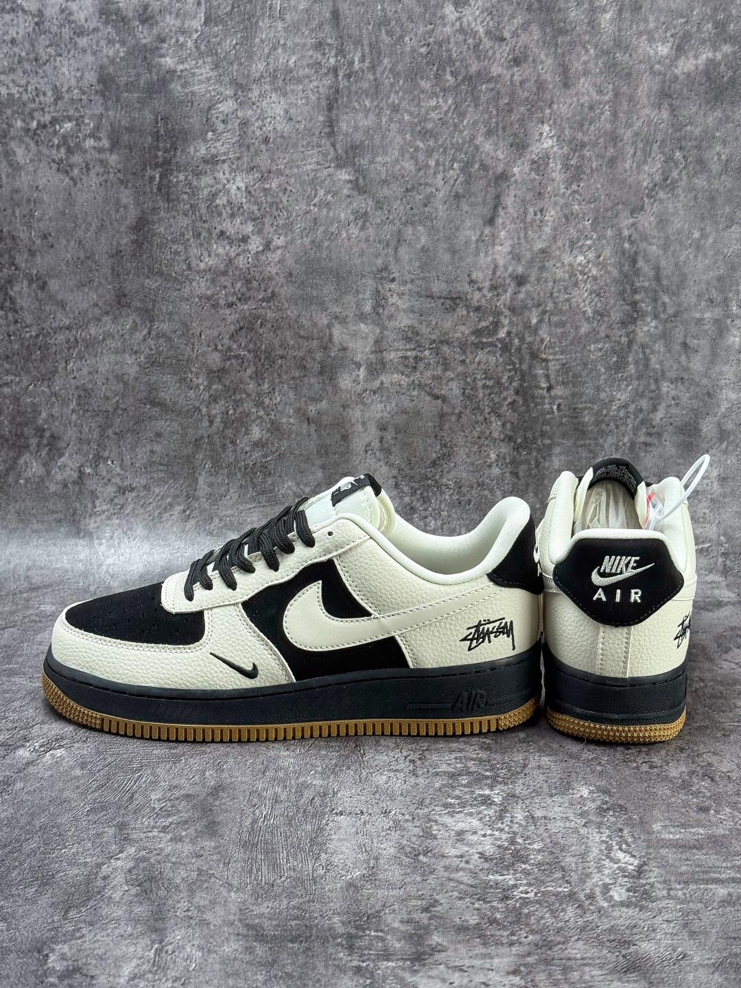 Nike Air Force 1 Low 07 x Stussy 白黑小勾 LD1999-006 Nike Air Force 1 Low 07 x Stussy 白黑小勾 LD1999-006