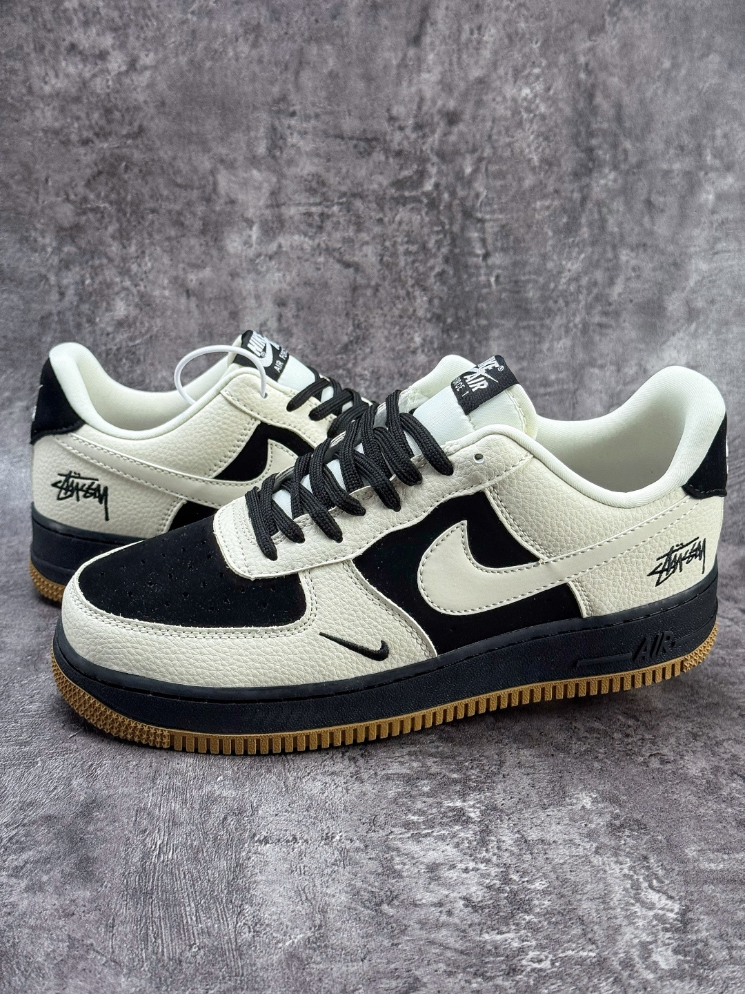 Nike Air Force 1 Low 07 x Stussy 白黑小勾 LD1999-006 Nike Air Force 1 Low 07 x Stussy 白黑小勾 LD1999-006