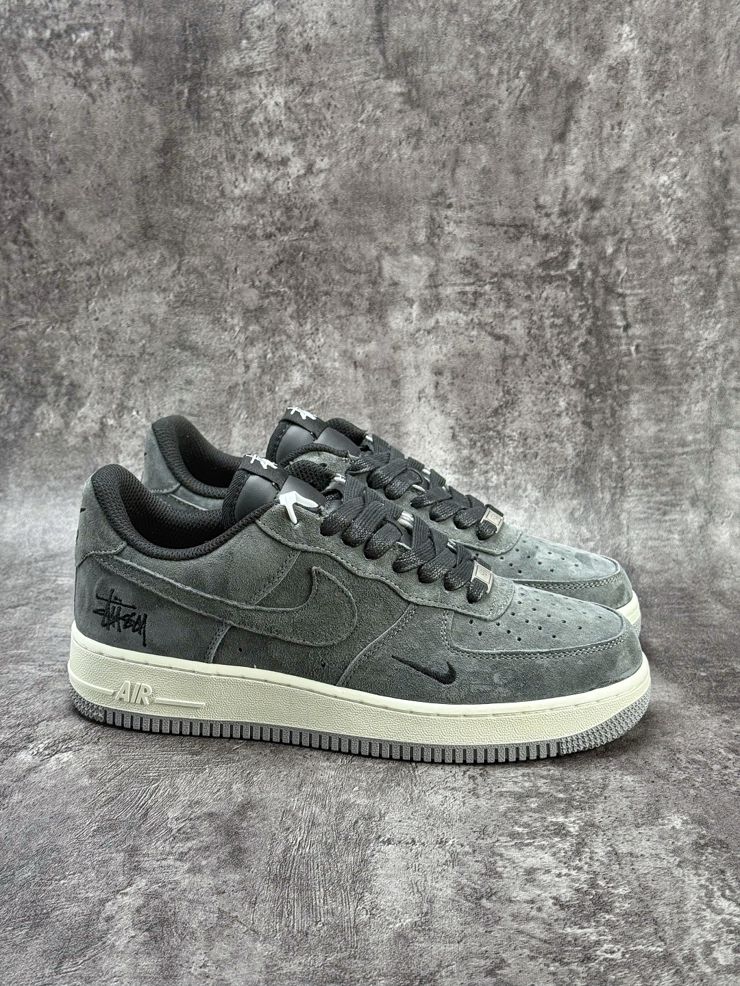 Nike Air Force 1 Low 07 x Stussy 灰黑小勾 DV5477-401 Nike Air Force 1 Low 07 x Stussy 灰黑小勾 DV5477-401