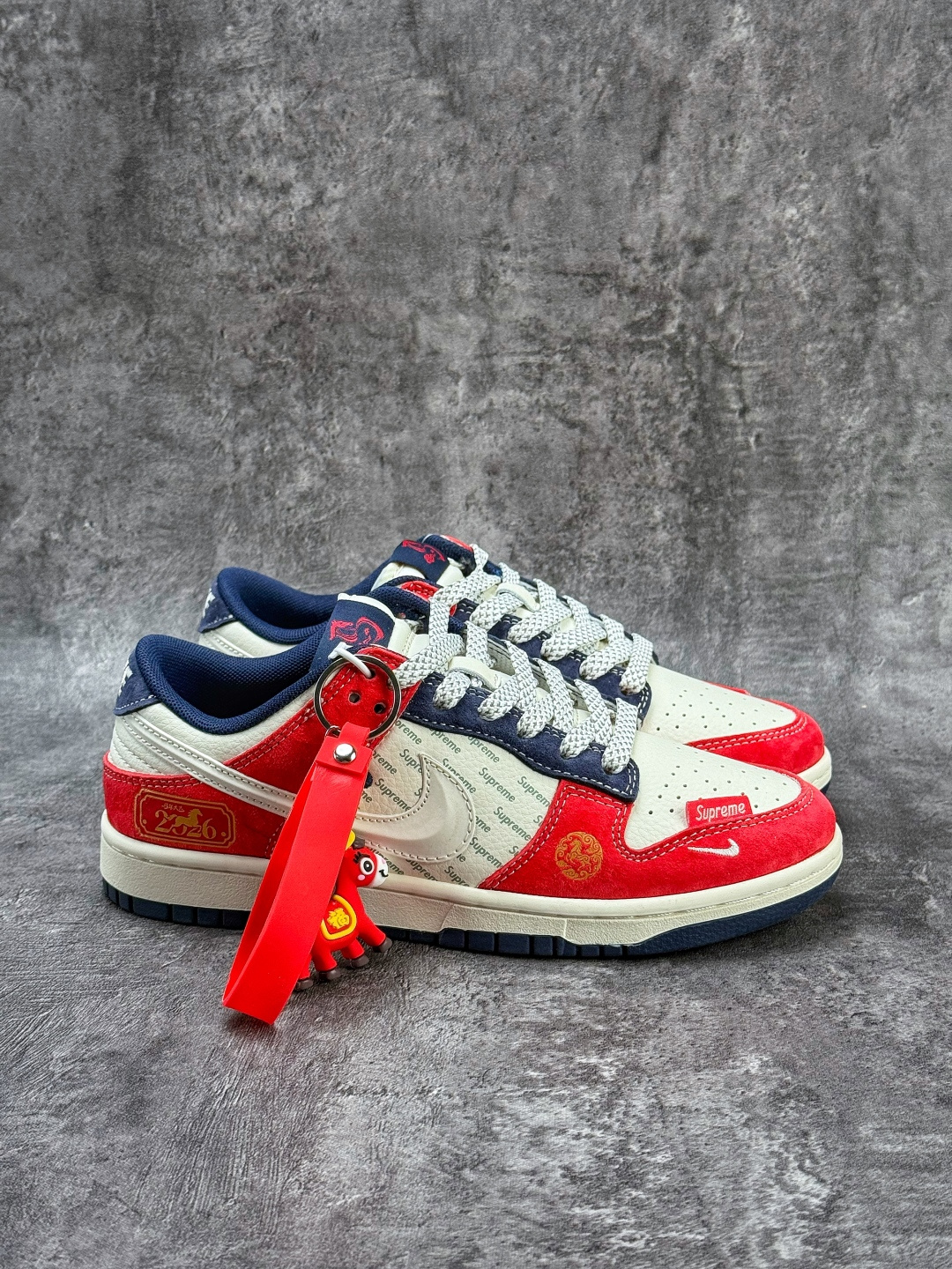 Nike SB Dunk Low 马到成功 红白蓝三小勾满天星 FC7688-209 Nike SB Dunk Low 马到成功 红白蓝三小勾满天星 FC7688-209
