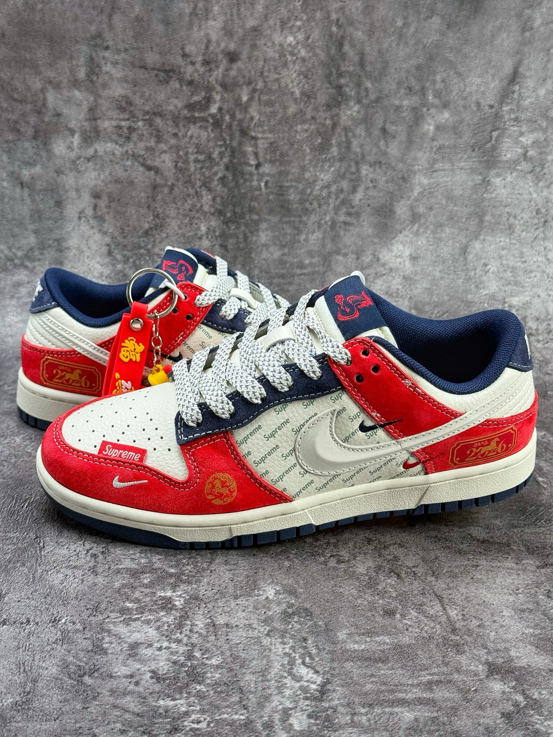 Nike SB Dunk Low 马到成功 红白蓝三小勾满天星 FC7688-209 Nike SB Dunk Low 马到成功 红白蓝三小勾满天星 FC7688-209