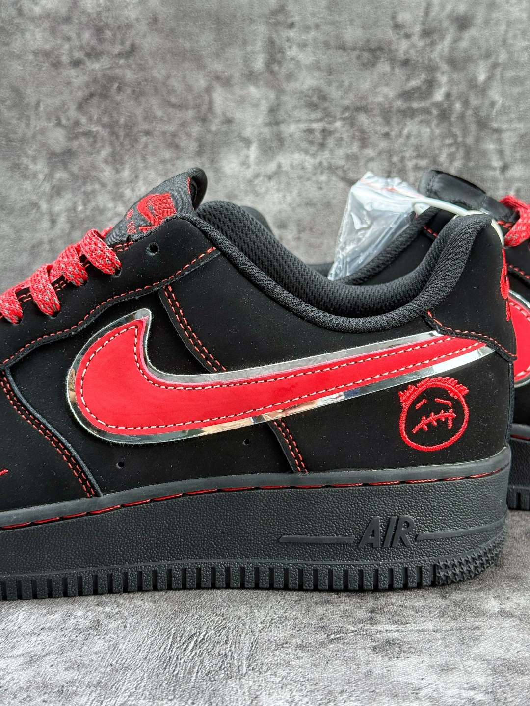 Nike Air Force 1 Low 07 黑红三小勾 DD1982-339 Nike Air Force 1 Low 07 黑红三小勾 DD1982-339