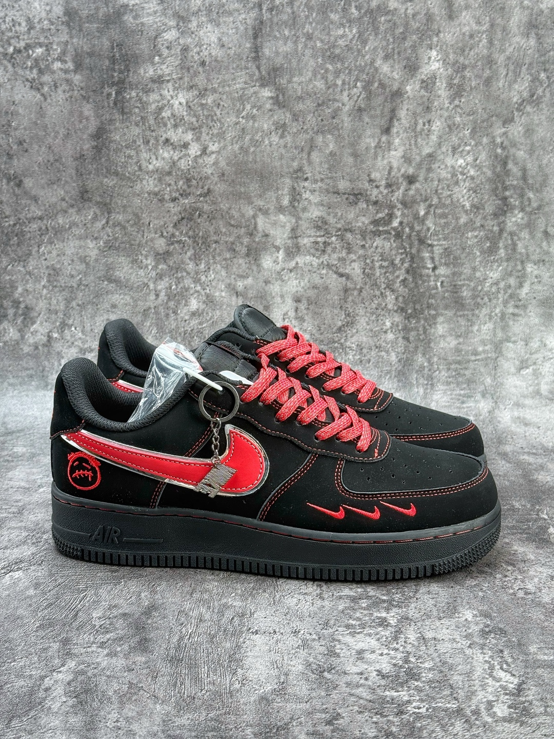Nike Air Force 1 Low 07 黑红三小勾 DD1982-339 Nike Air Force 1 Low 07 黑红三小勾 DD1982-339
