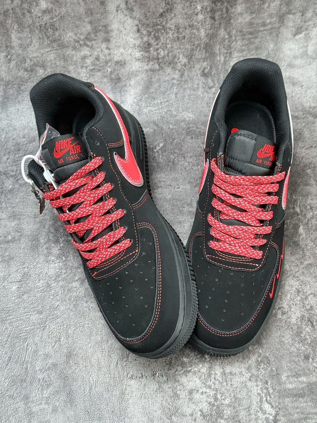 Nike Air Force 1 Low 07 黑红三小勾 DD1982-339 Nike Air Force 1 Low 07 黑红三小勾 DD1982-339