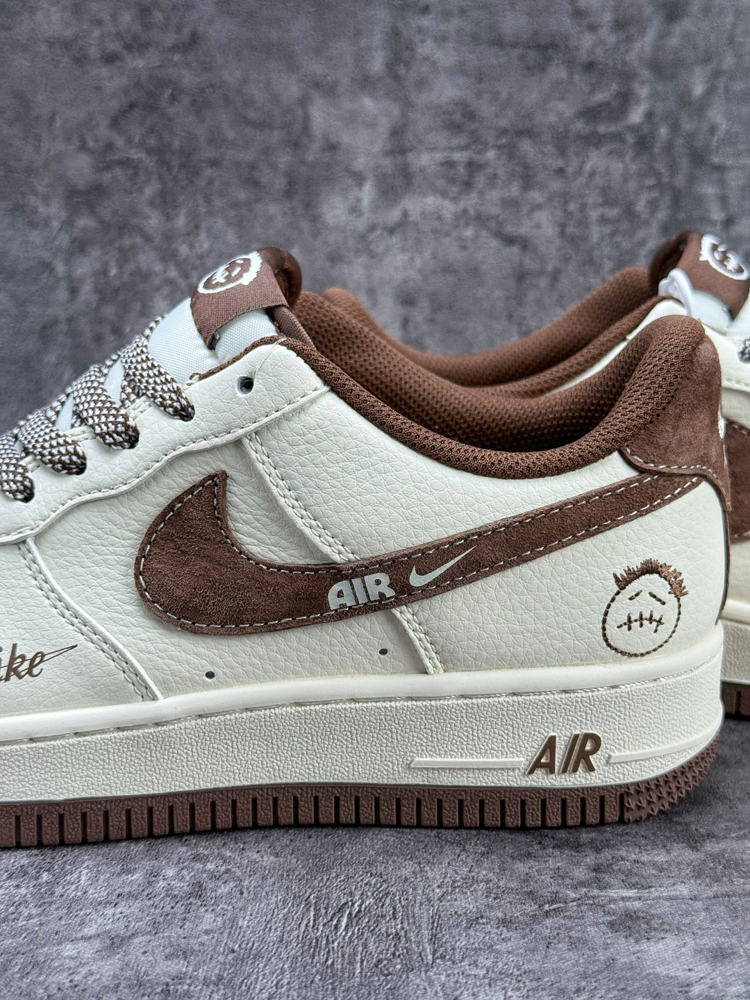 Nike Air Force 1 Low 07 白棕小勾满天星 XD9314-614 Nike Air Force 1 Low 07 白棕小勾满天星 XD9314-614