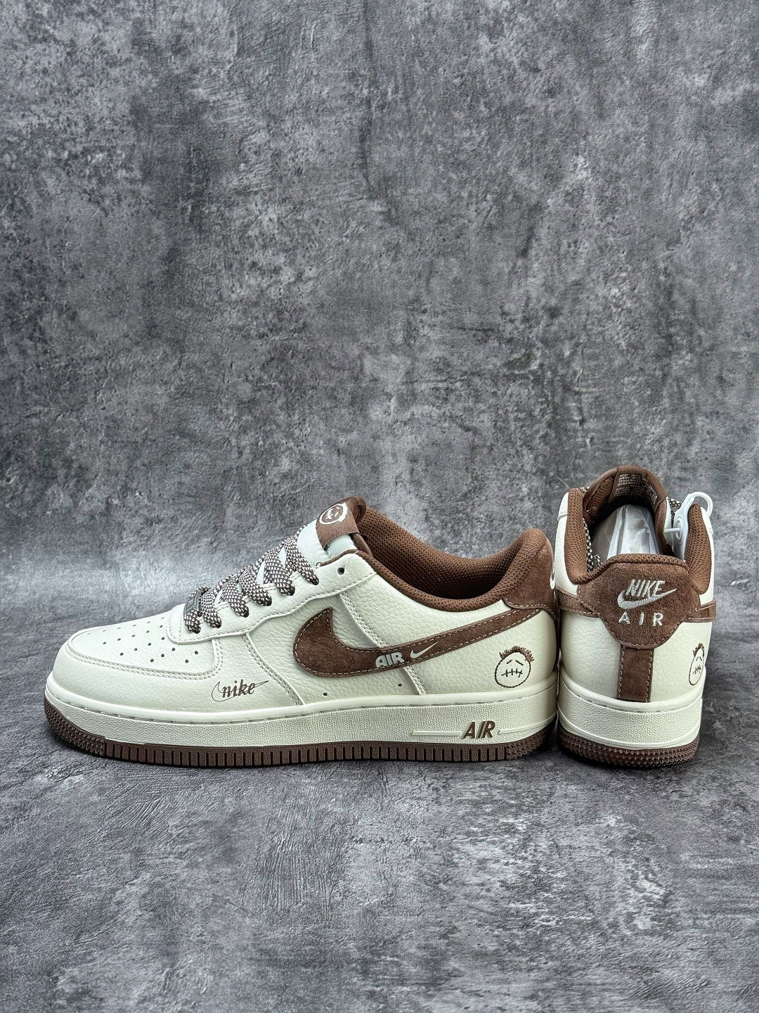 Nike Air Force 1 Low 07 白棕小勾满天星 XD9314-614 Nike Air Force 1 Low 07 白棕小勾满天星 XD9314-614