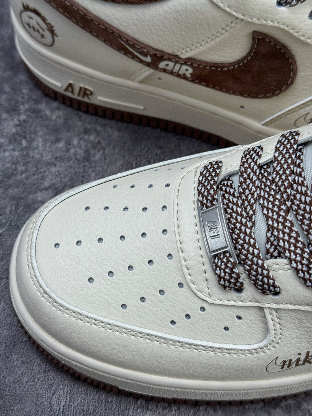 Nike Air Force 1 Low 07 白棕小勾满天星 XD9314-614 Nike Air Force 1 Low 07 白棕小勾满天星 XD9314-614