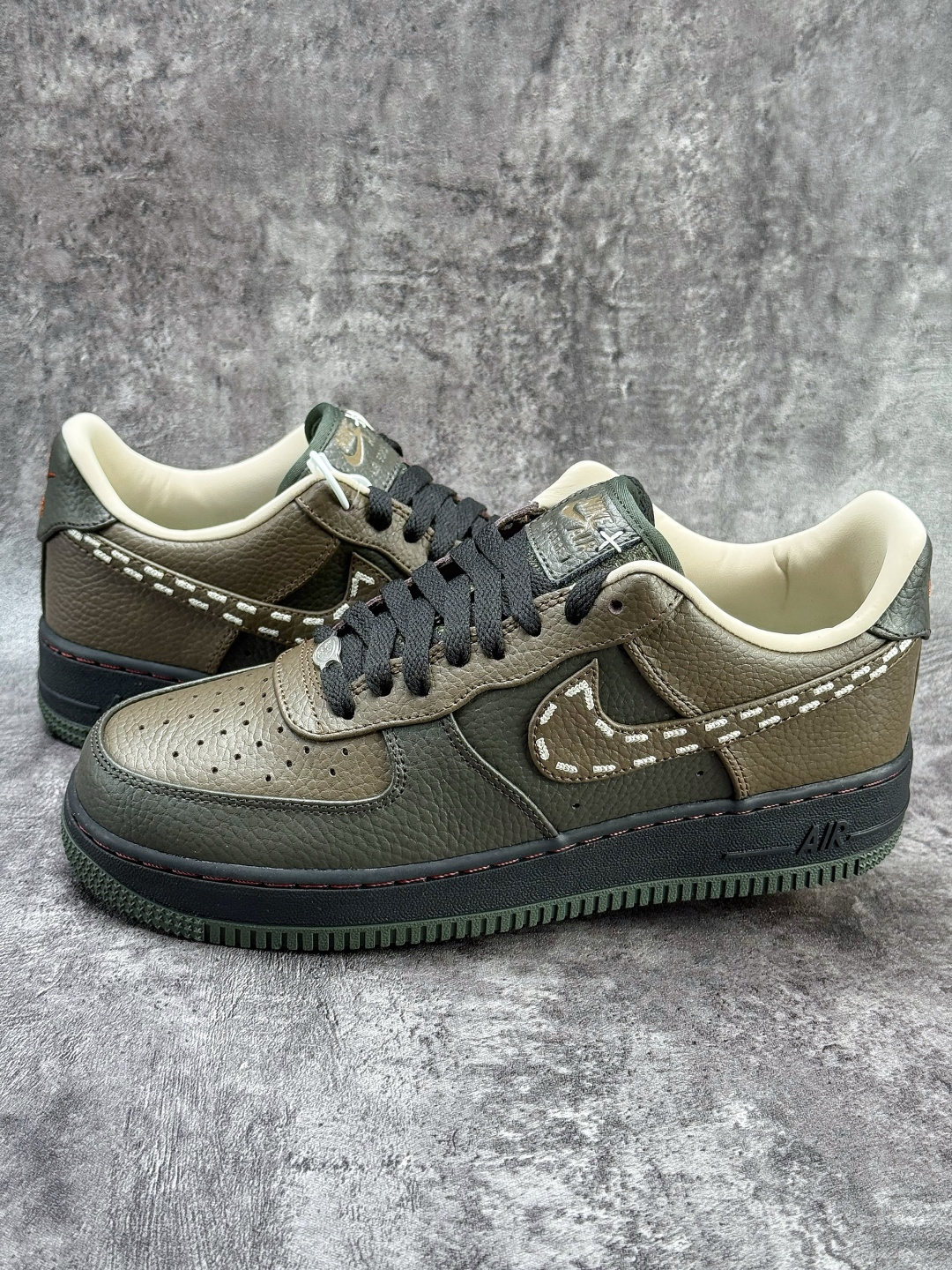 Nike Air Force 1 Low 07 棕绿荔枝纹 IQ1122-320 Nike Air Force 1 Low 07 棕绿荔枝纹 IQ1122-320