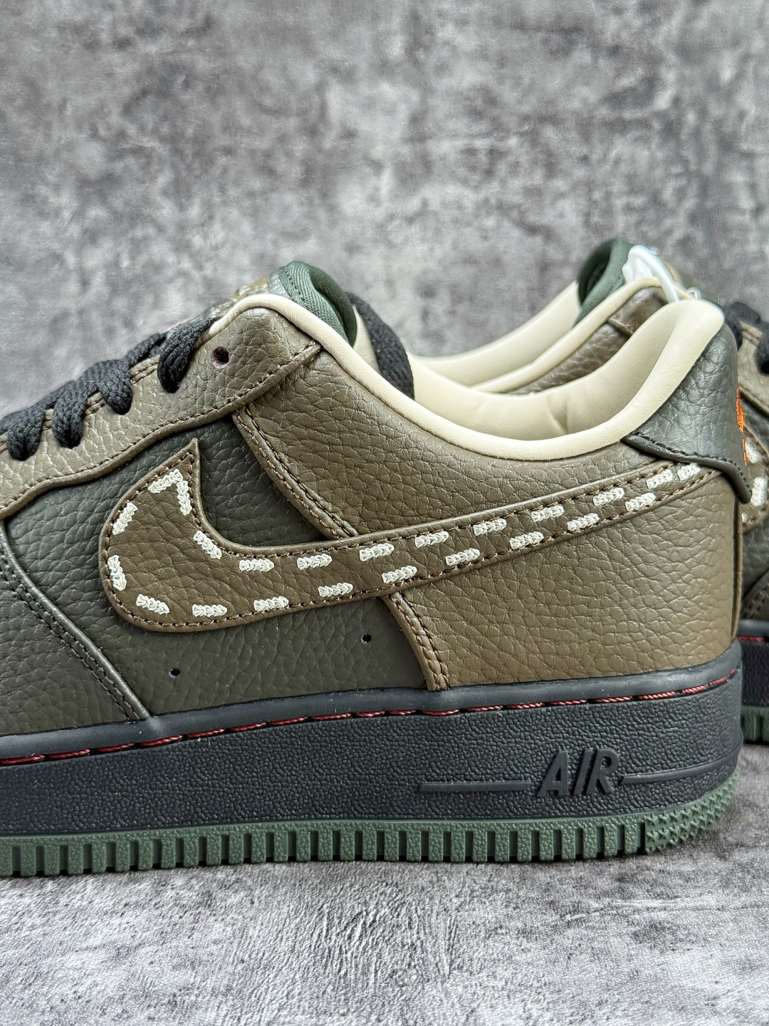 Nike Air Force 1 Low 07 棕绿荔枝纹 IQ1122-320 Nike Air Force 1 Low 07 棕绿荔枝纹 IQ1122-320