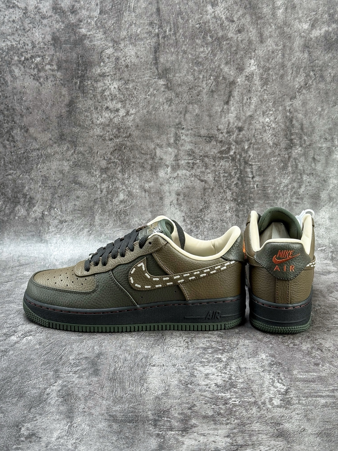 Nike Air Force 1 Low 07 棕绿荔枝纹 IQ1122-320 Nike Air Force 1 Low 07 棕绿荔枝纹 IQ1122-320