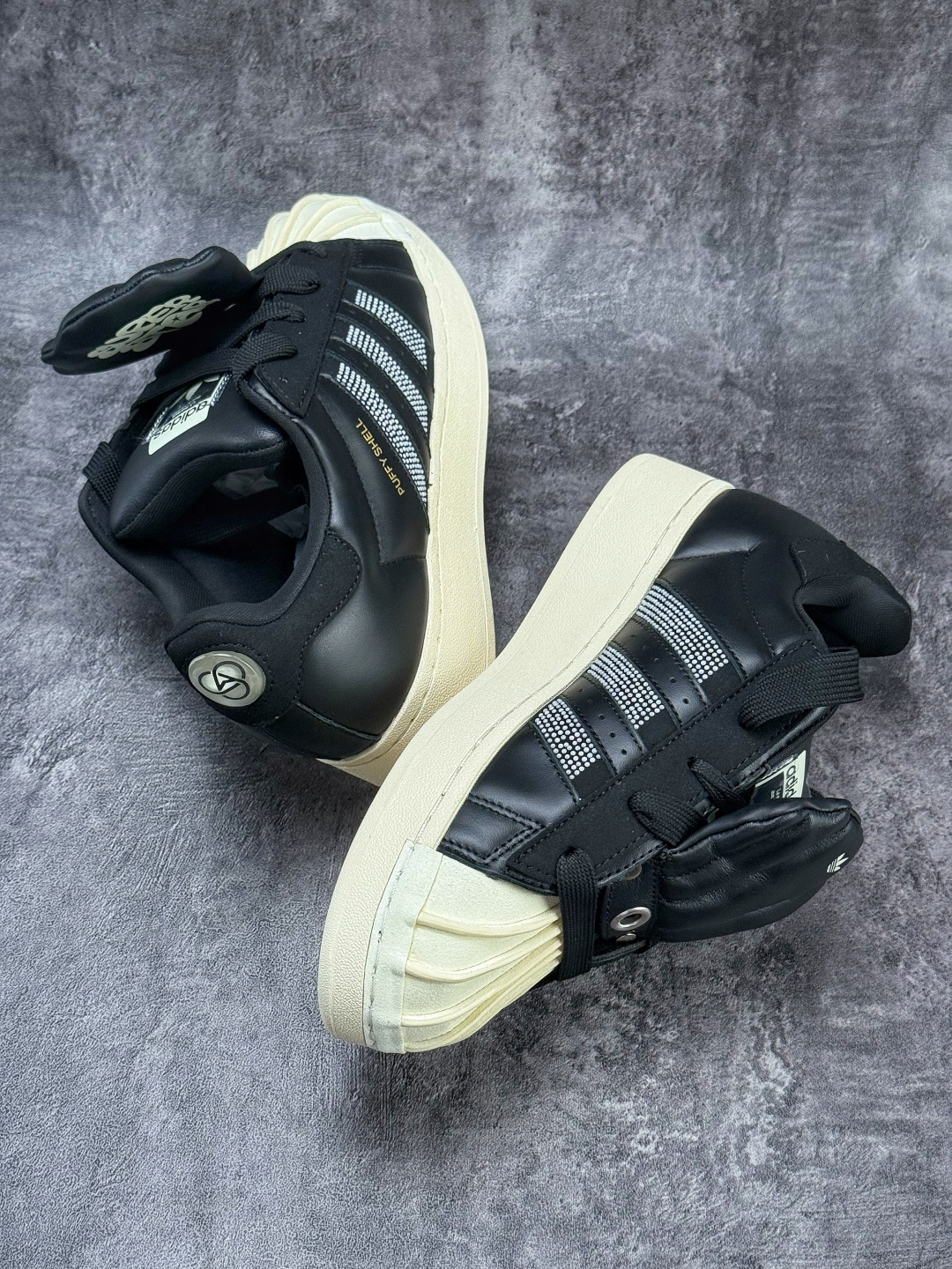 Gali x Adidas Originals Superstar Puffy Shell 联名款 贝壳头厚底休闲板鞋 KJ6976 Gali x Adidas Originals Superstar Puffy Shell 联名款 贝壳头厚底休闲板鞋 KJ6976
