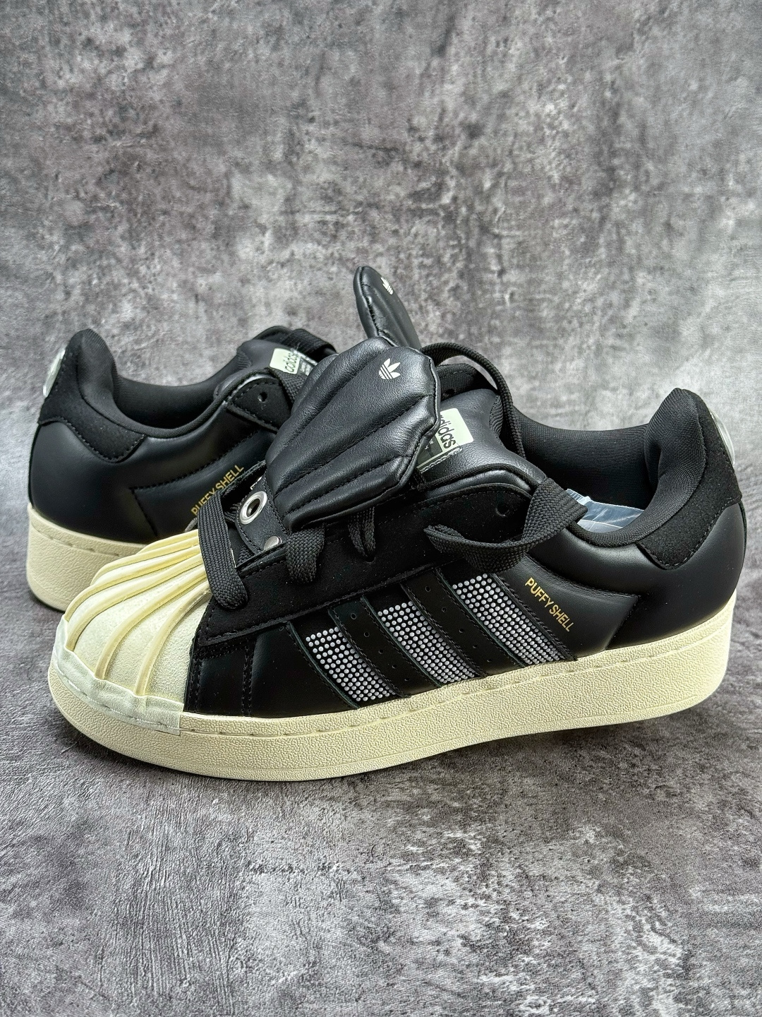 Gali x Adidas Originals Superstar Puffy Shell 联名款 贝壳头厚底休闲板鞋 KJ6976 Gali x Adidas Originals Superstar Puffy Shell 联名款 贝壳头厚底休闲板鞋 KJ6976