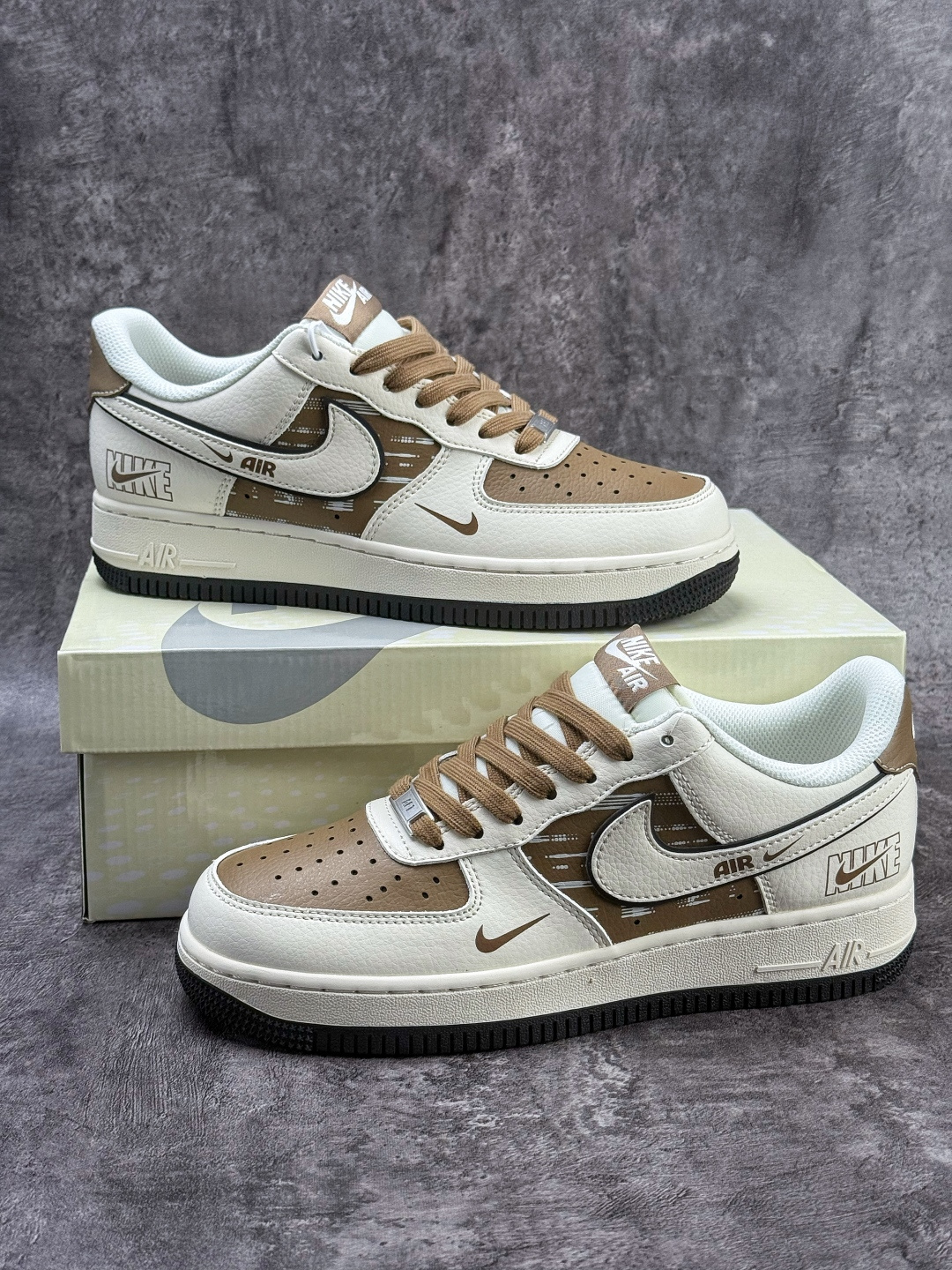 Nike Air Force 1 Low 07 白棕三小勾 XD9314-618 Nike Air Force 1 Low 07 白棕三小勾 XD9314-618