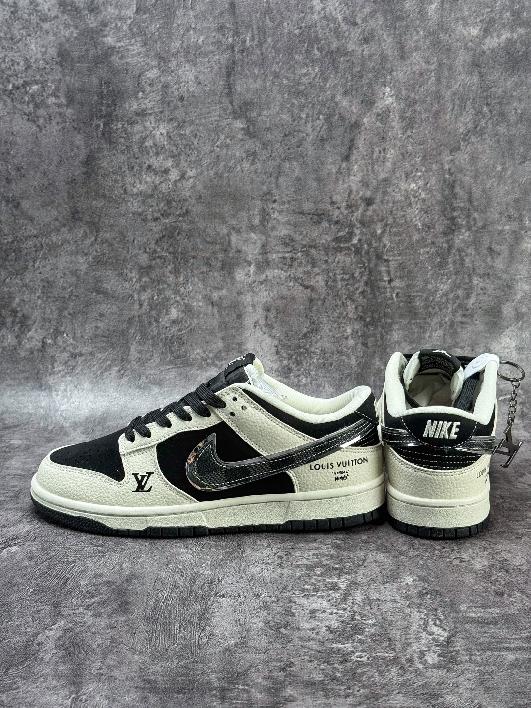 Nike SB Dunk Low x Louis Vuitton 白黑 TX1688-004 Nike SB Dunk Low x Louis Vuitton 白黑 TX1688-004