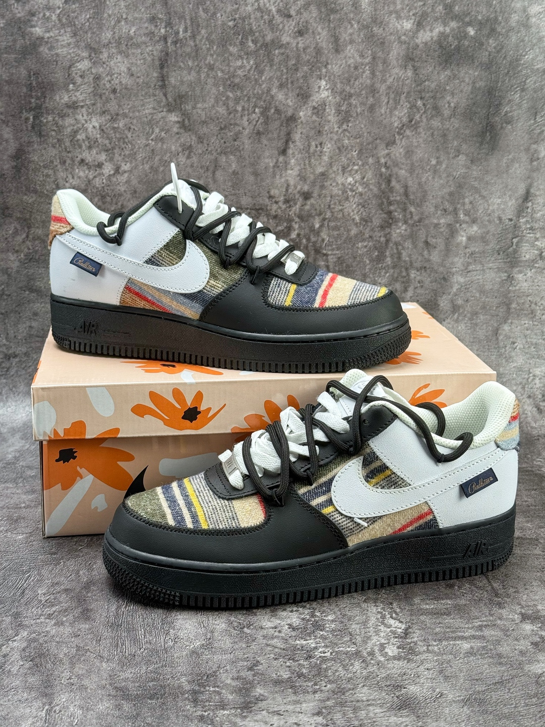 Nike Air Force 1 Low 07 黑白绑带 CW1288-678