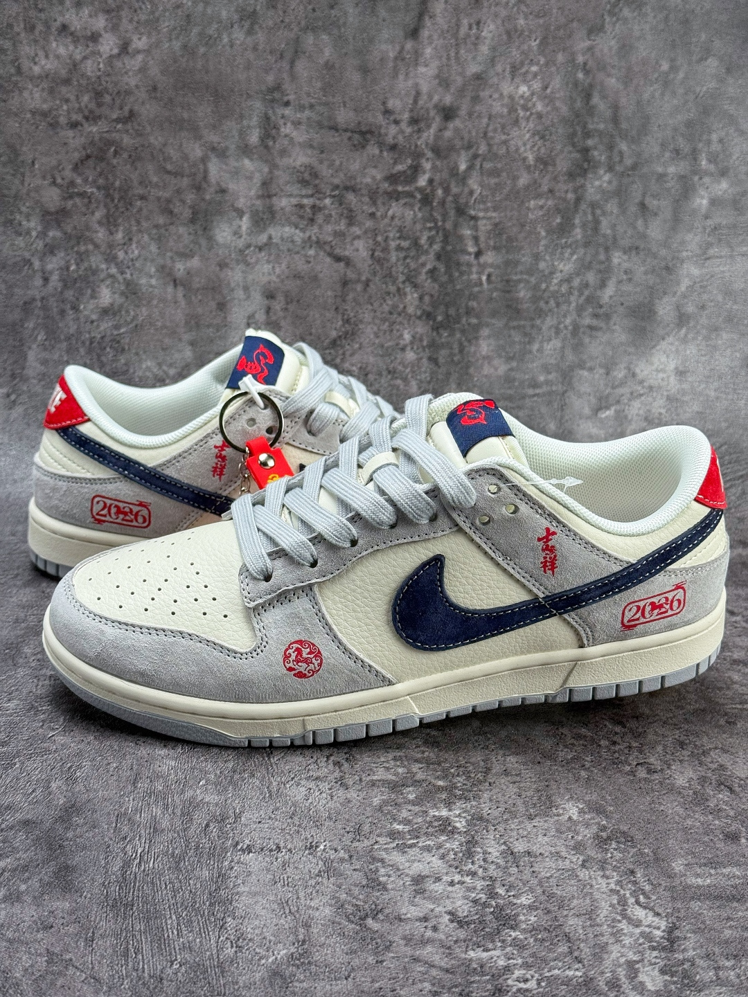 Nike SB Dunk Low 马年限定 灰白蓝 FC1688-255