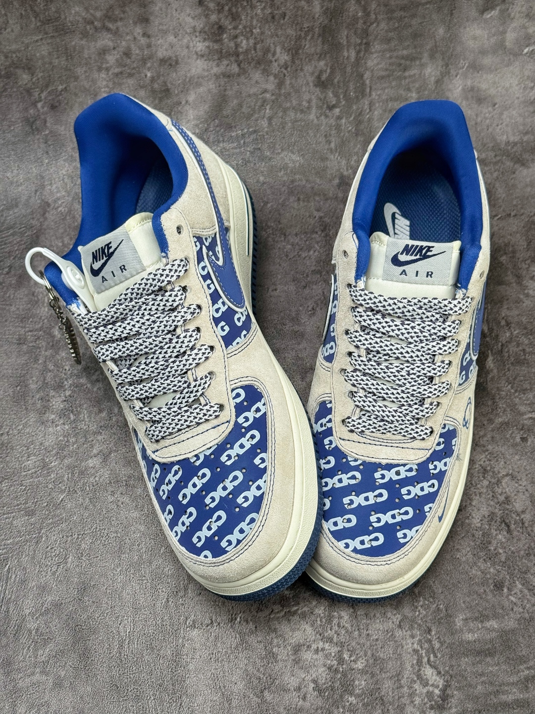 Nike Air Force 1 Low 07 x Superme 灰蓝小勾满天星 SY1388-022