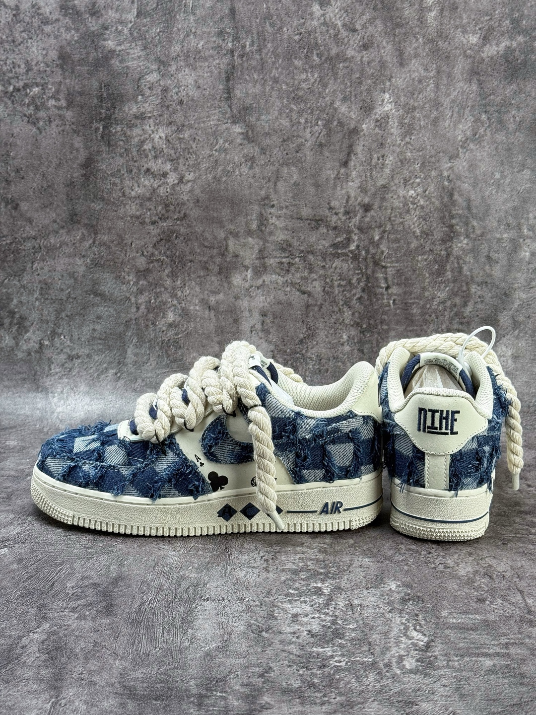 Nike Air Force 1 Low 07 蓝白牛仔补丁 FB0607-909