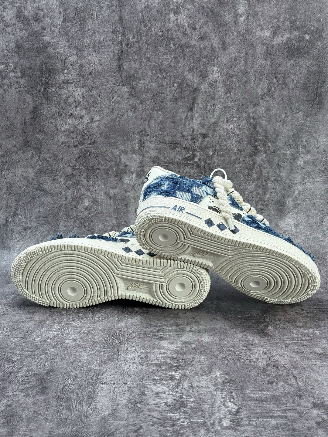 Nike Air Force 1 Low 07 蓝白牛仔补丁 FB0607-909