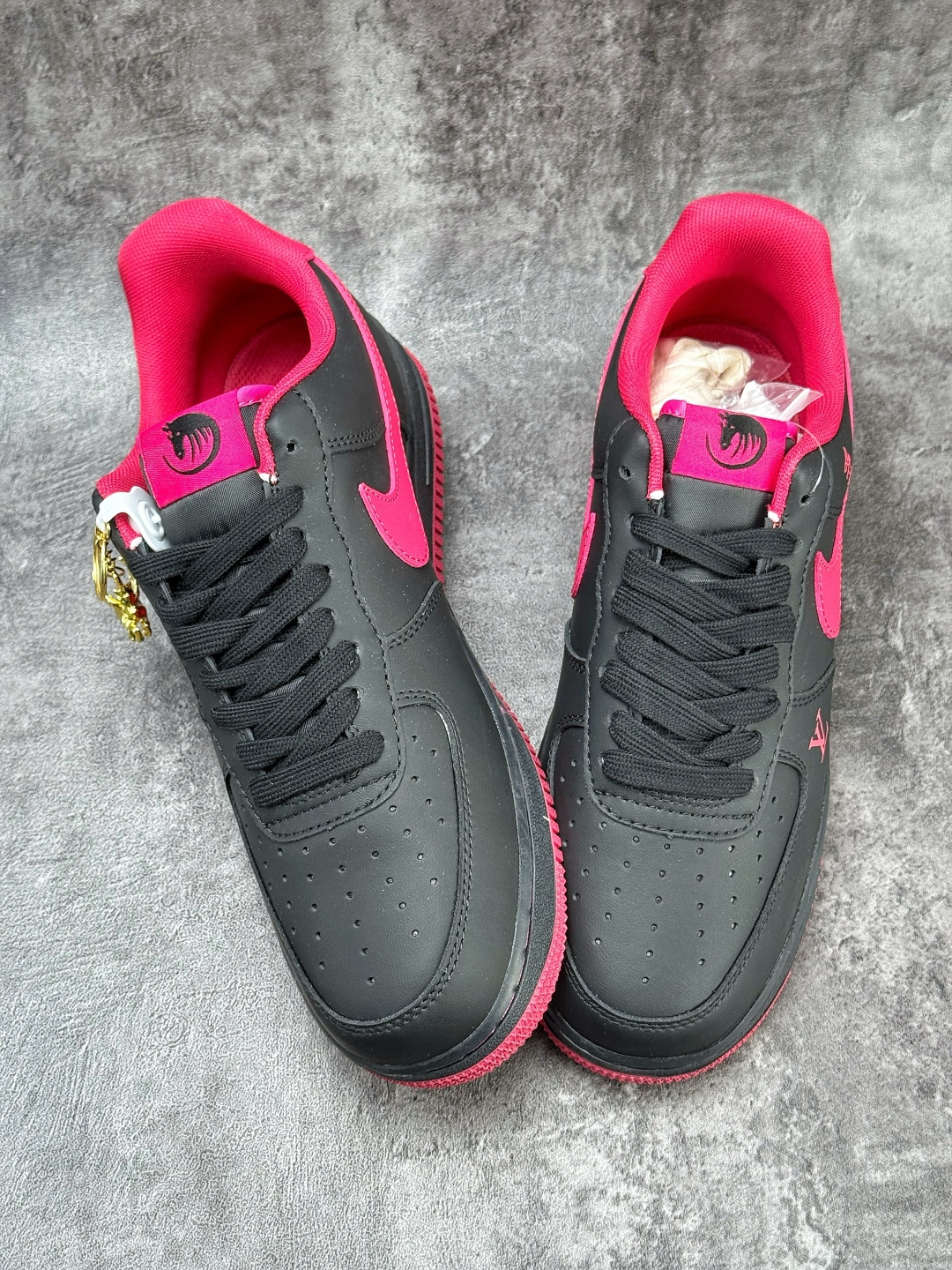 Nike Air Force 1 Low 07 x Louis Vuitton 黑红 FV3694-102