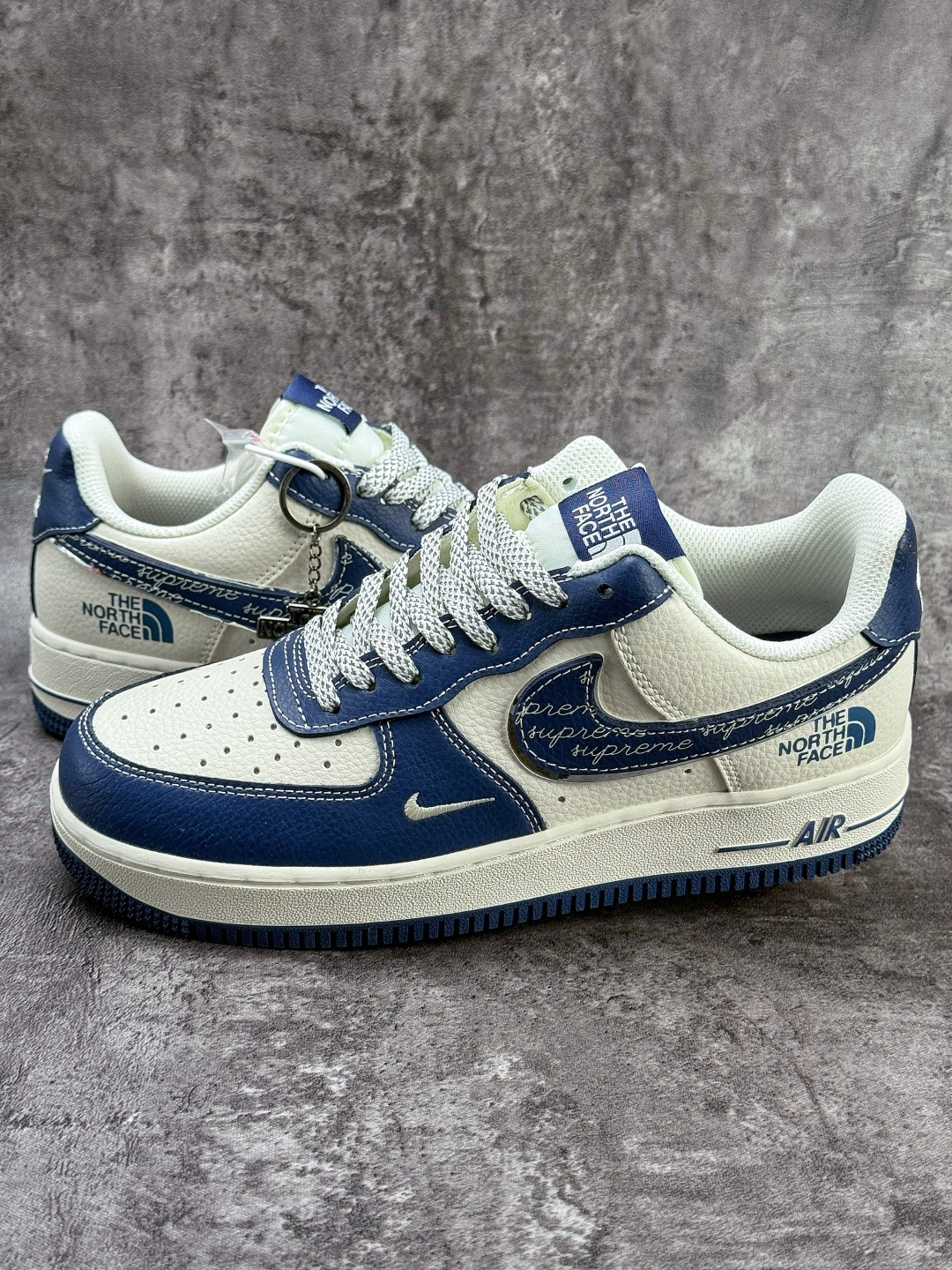 Nike Air Force 1 Low 07 x The North Face 蓝白小勾满天星 XL1982-333