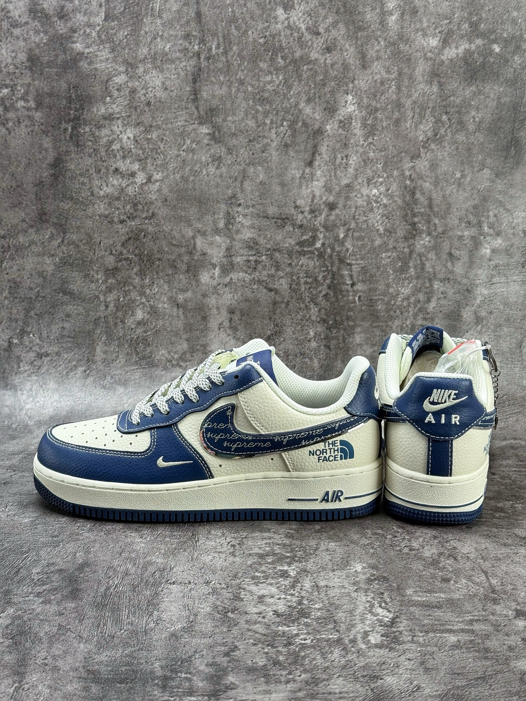 Nike Air Force 1 Low 07 x The North Face 蓝白小勾满天星 XL1982-333