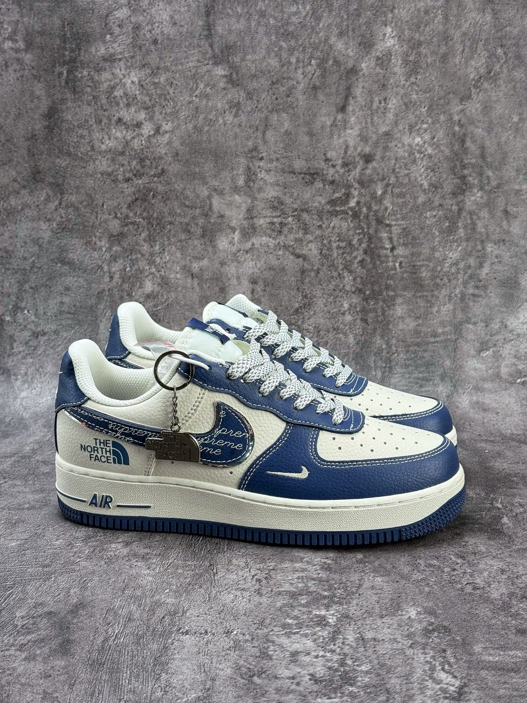 Nike Air Force 1 Low 07 x The North Face 蓝白小勾满天星 XL1982-333