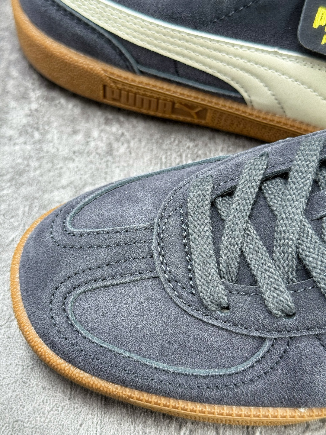Puma Palermo Vintage复古单品 彪马 防滑耐磨低帮德训板鞋 396463-81