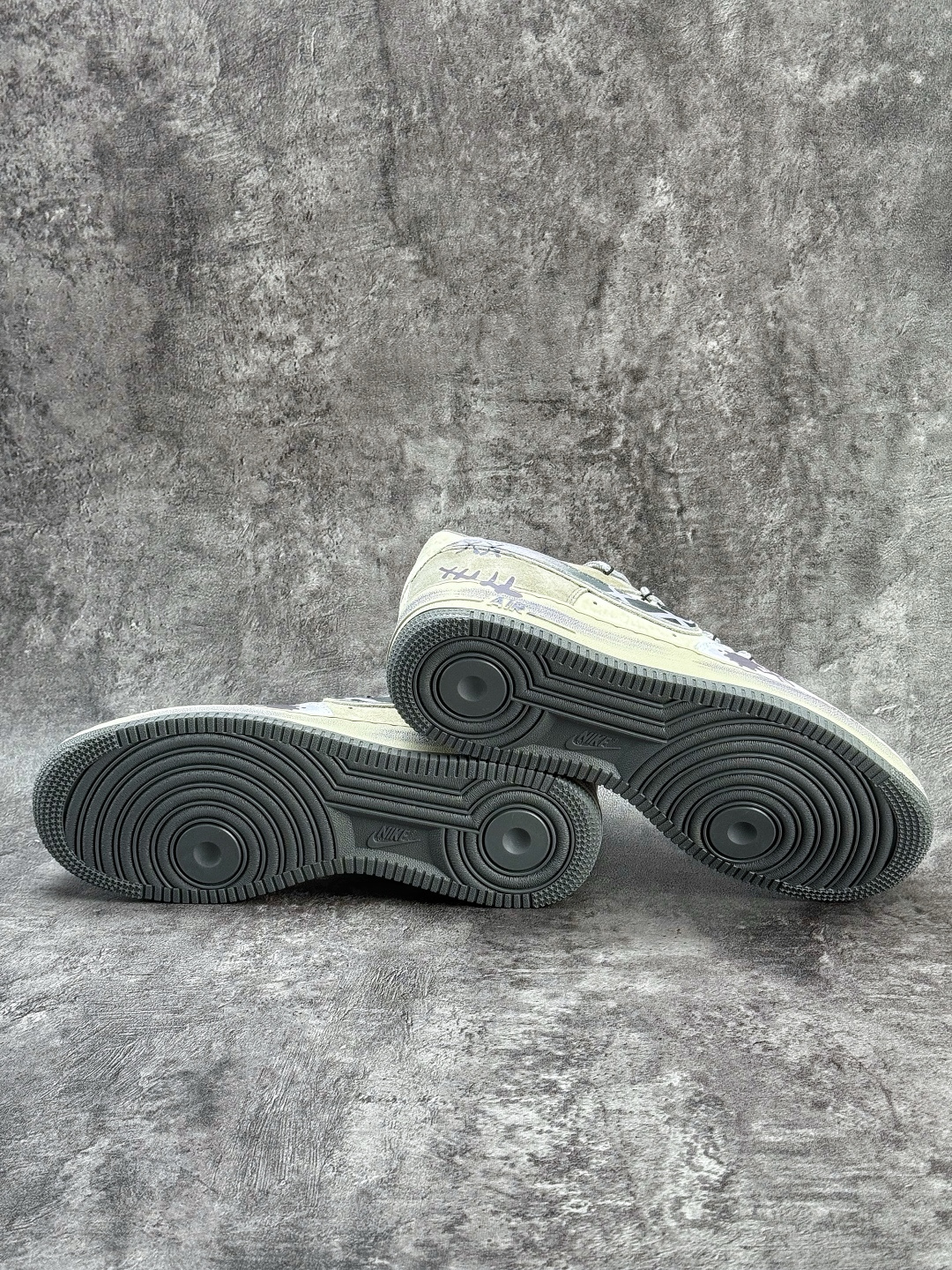 Nike Air Force 1 Low 07 紫棕涂鸦绑带 YD2425-066