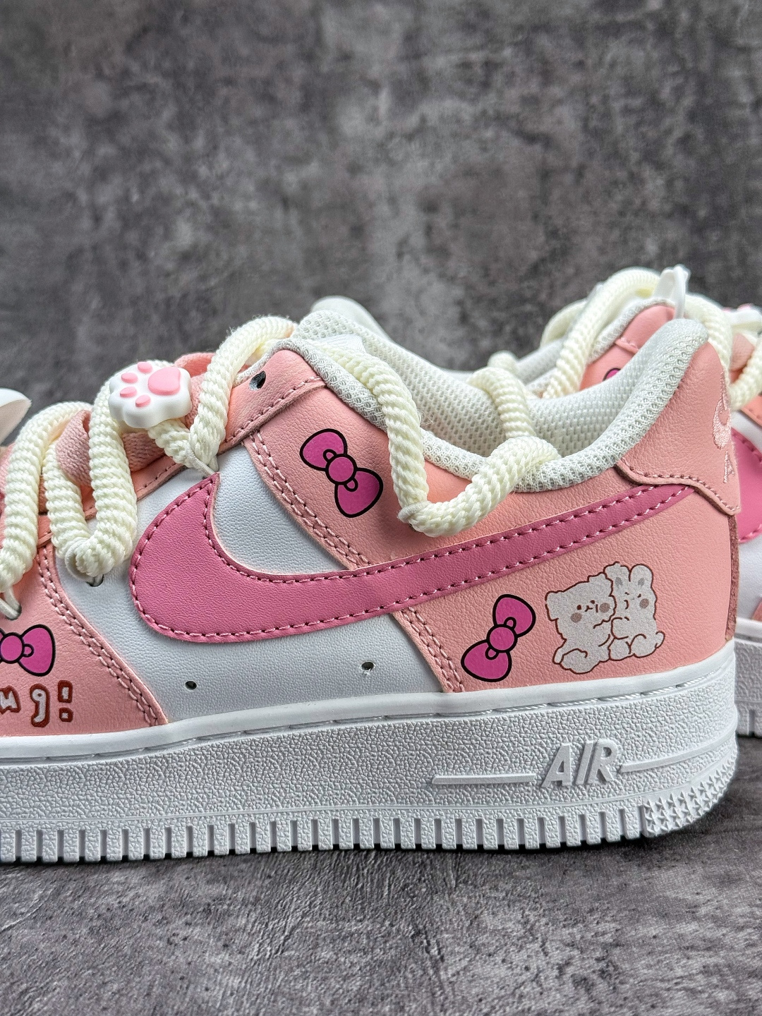 Nike Air Force 1 Low 07 粉白凯蒂猫 YY2024-762