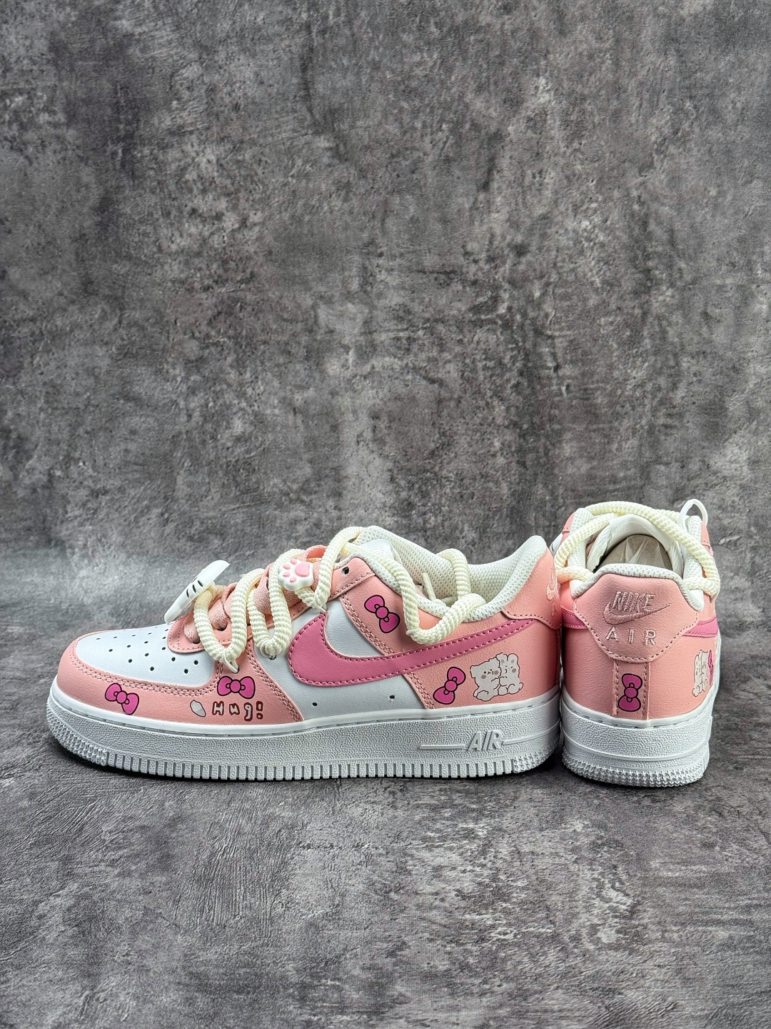 Nike Air Force 1 Low 07 粉白凯蒂猫 YY2024-762
