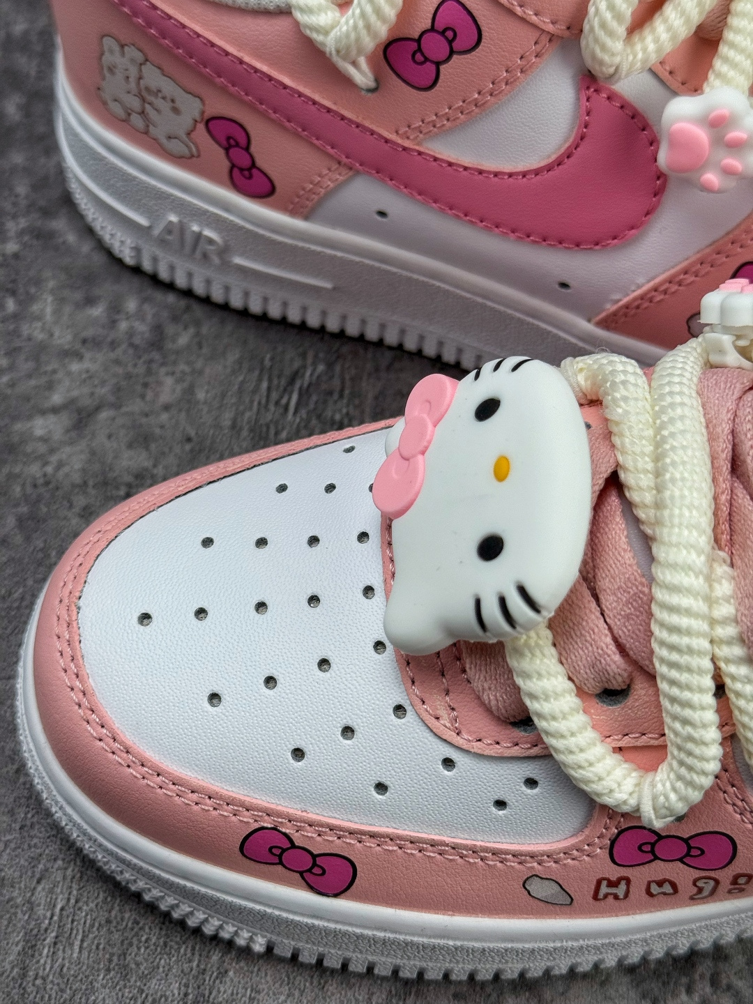 Nike Air Force 1 Low 07 粉白凯蒂猫 YY2024-762