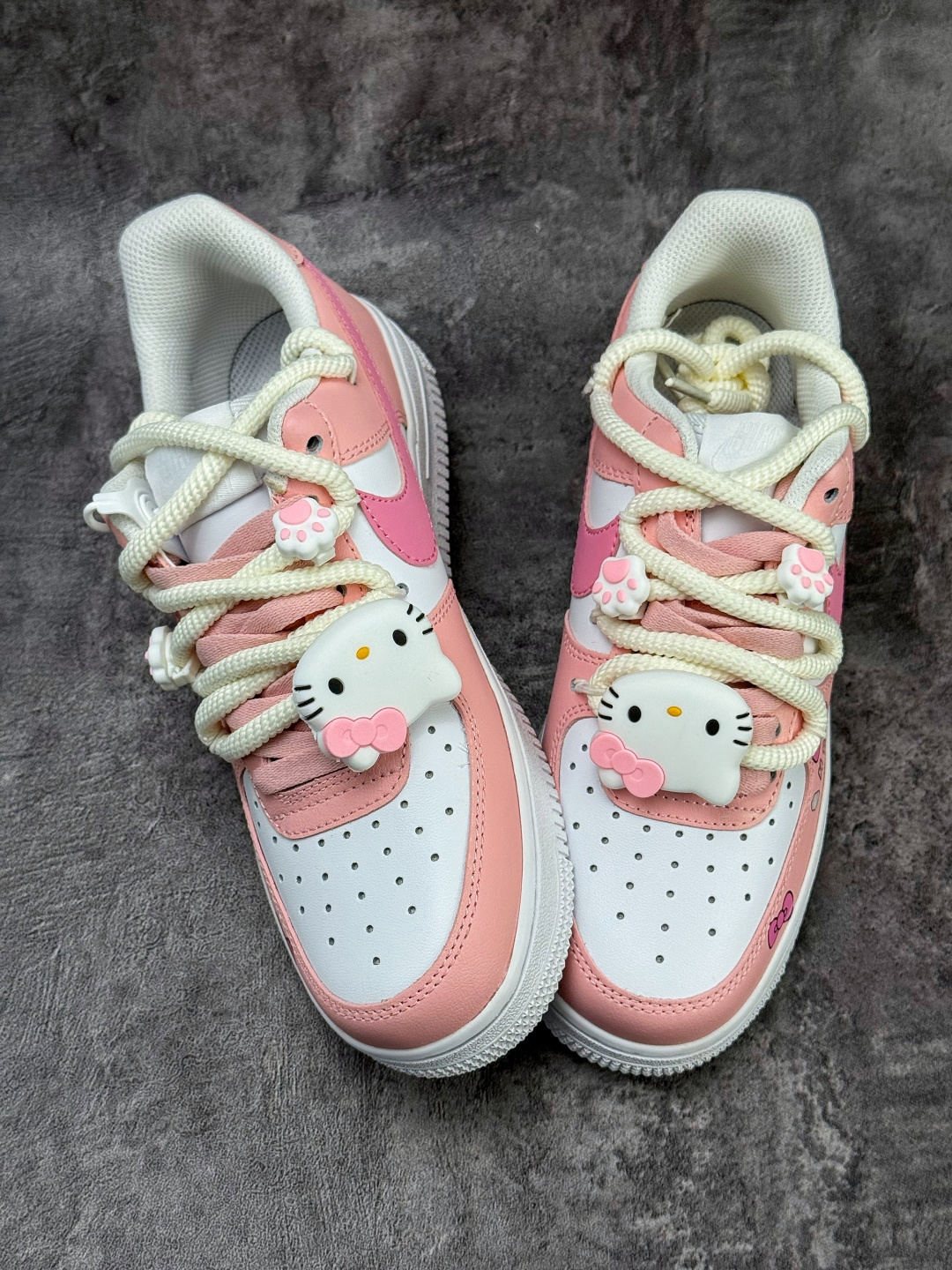 Nike Air Force 1 Low 07 粉白凯蒂猫 YY2024-762