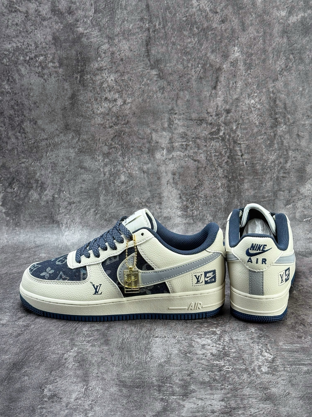 Nike Air Force 1 Low 07 x Louis Vuitton 白蓝灰满天星 XY2025-006