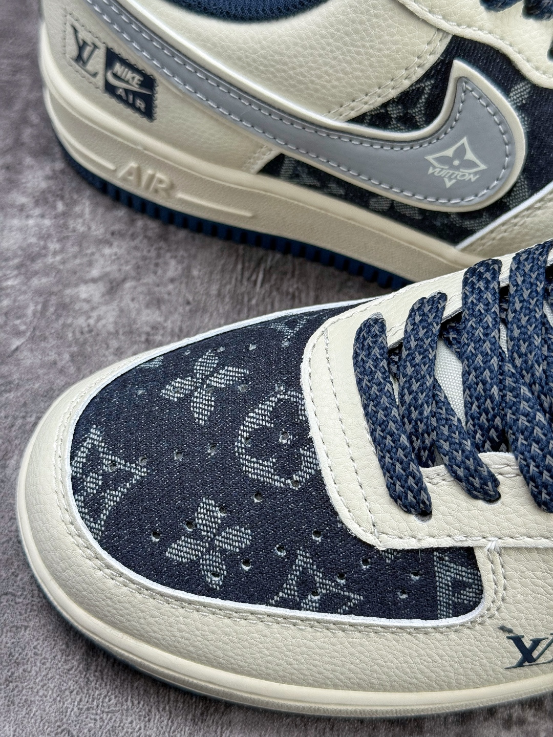 Nike Air Force 1 Low 07 x Louis Vuitton 白蓝灰满天星 XY2025-006