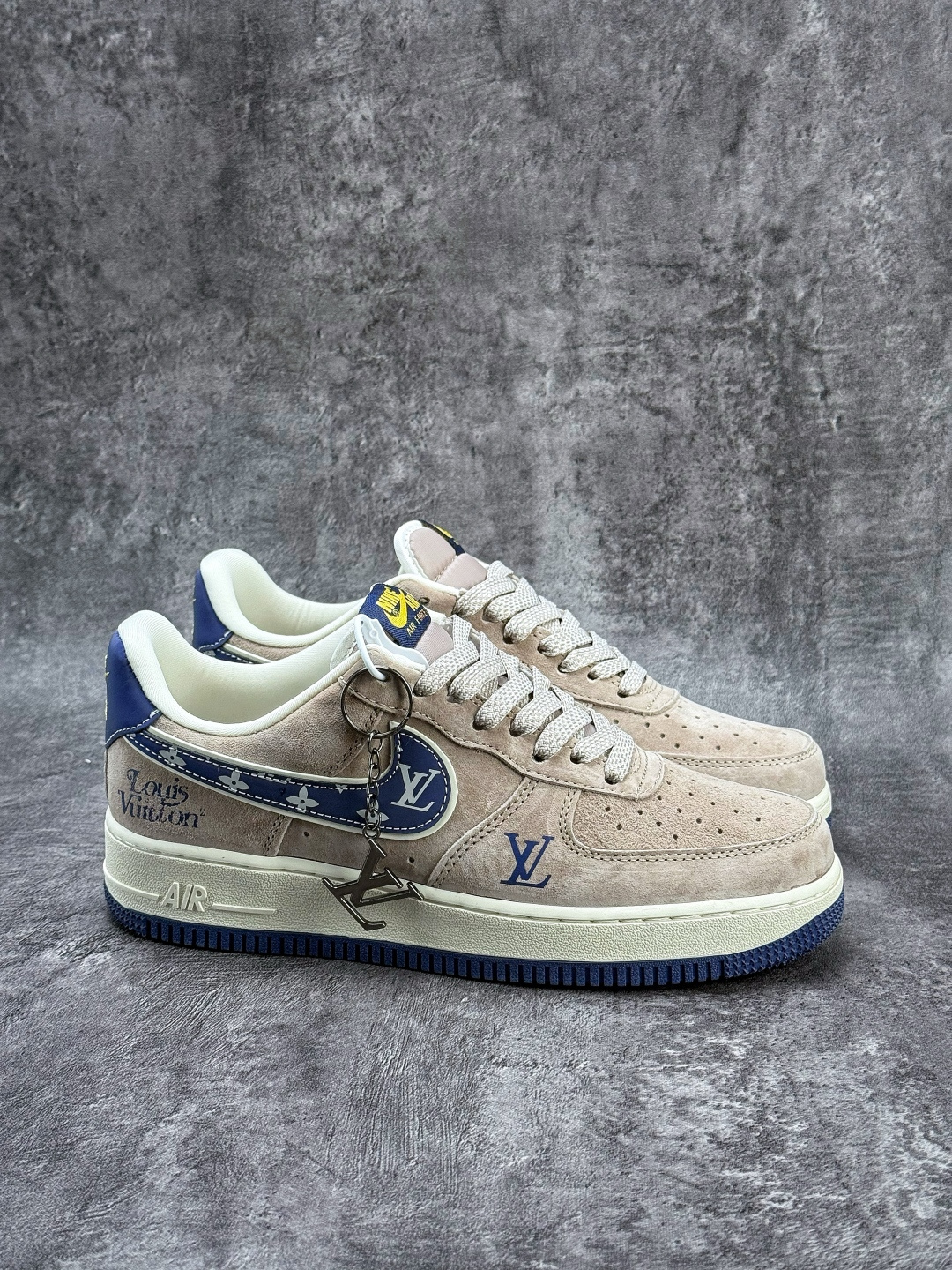 Nike Air Force 1 Low 07 x Louis Vuitton 棕蓝满天星 KL1688-004