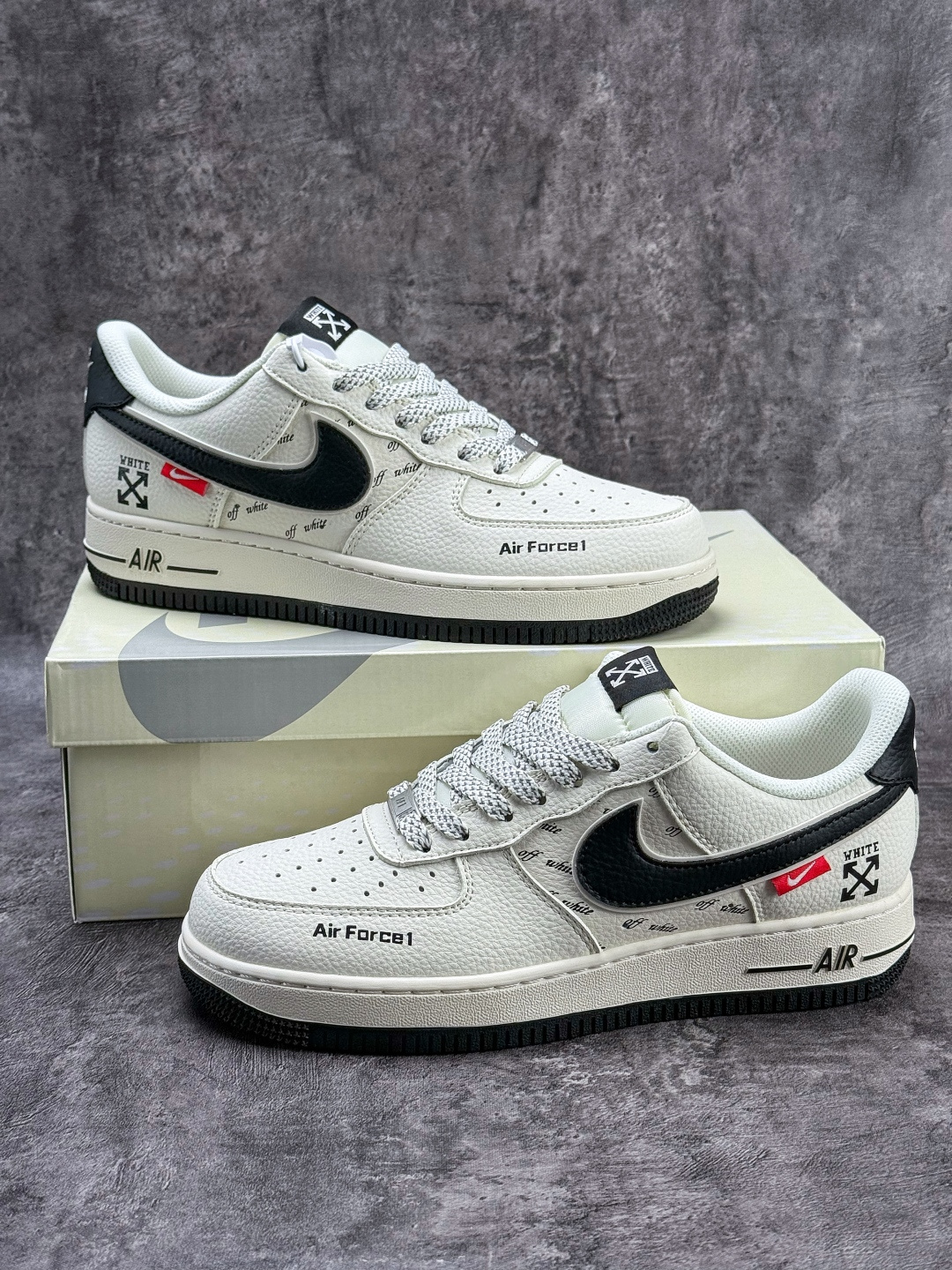 Nike Air Force 1 Low 07 x OFF-WHITE 白黑满天星 SM6668-117