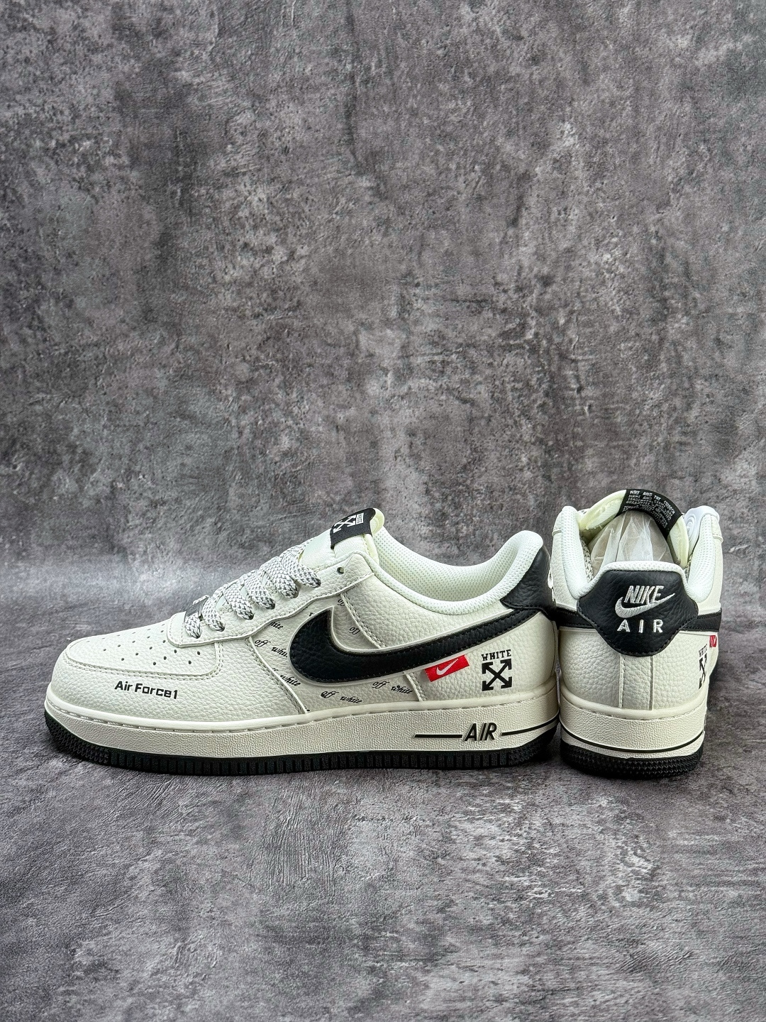 Nike Air Force 1 Low 07 x OFF-WHITE 白黑满天星 SM6668-117