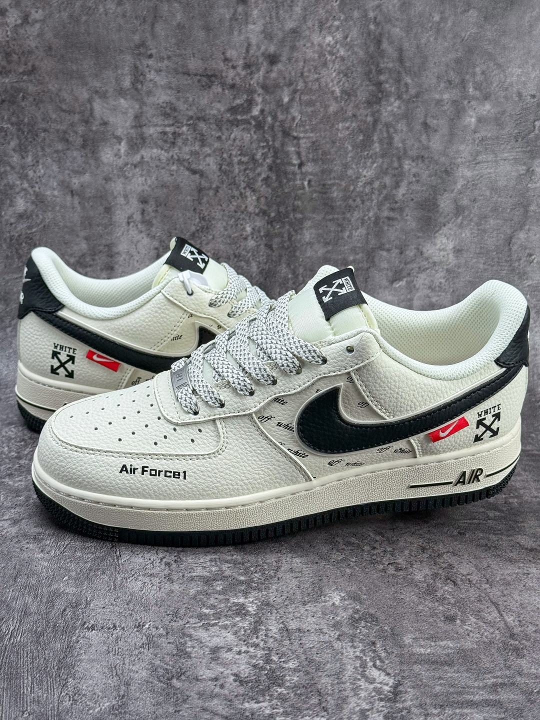 Nike Air Force 1 Low 07 x OFF-WHITE 白黑满天星 SM6668-117