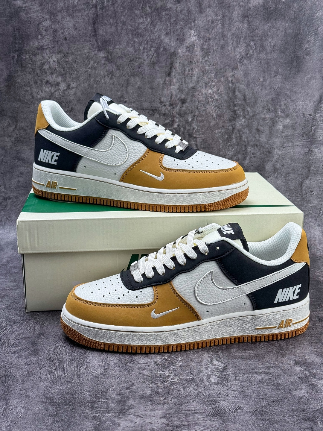 Nike Air Force 1 Low 07 黄白黑小勾 IH0587-700