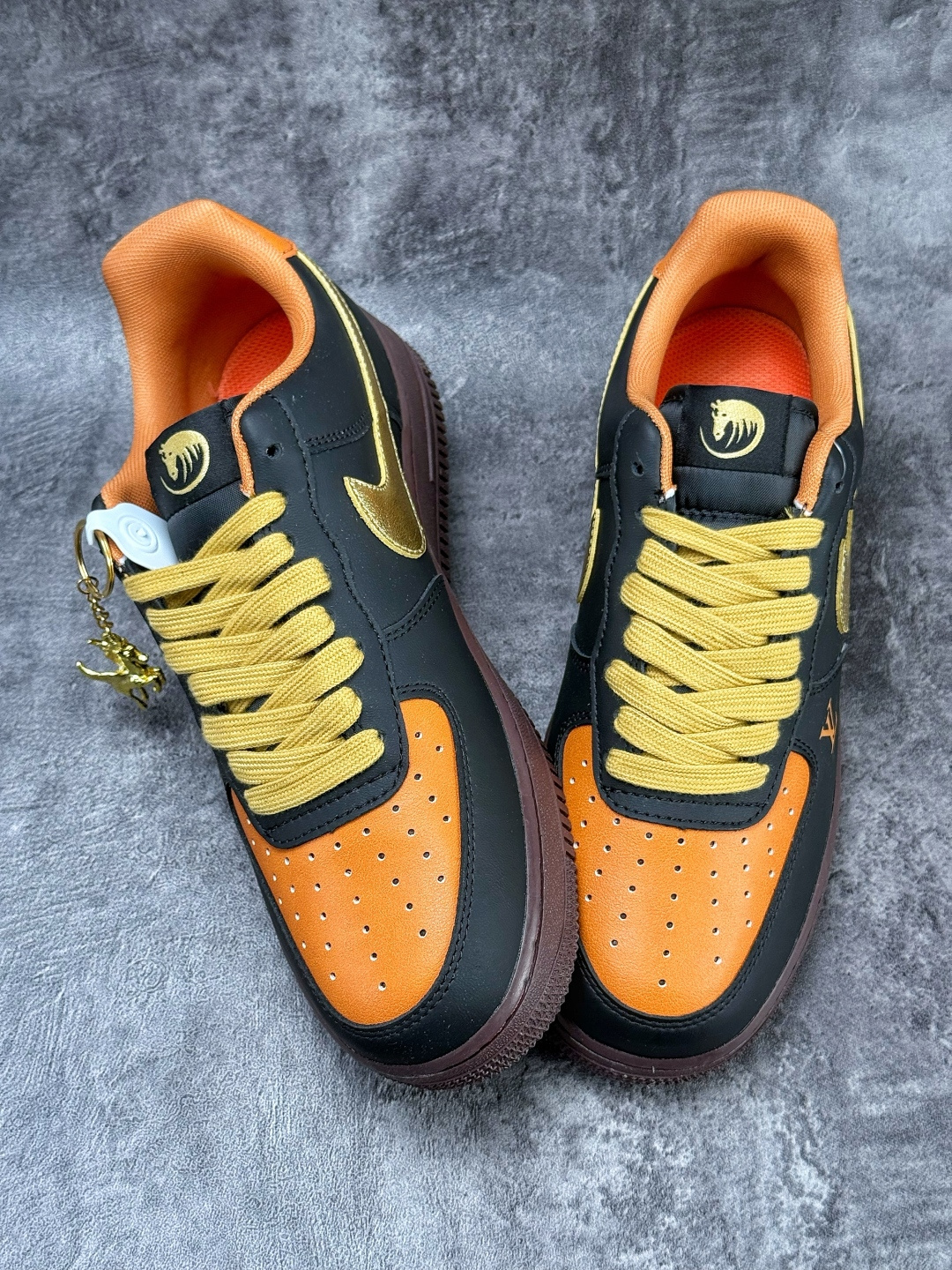 Nike Air Force 1 Low 07 x Louis Vuitton 黑黄 FV3694-101