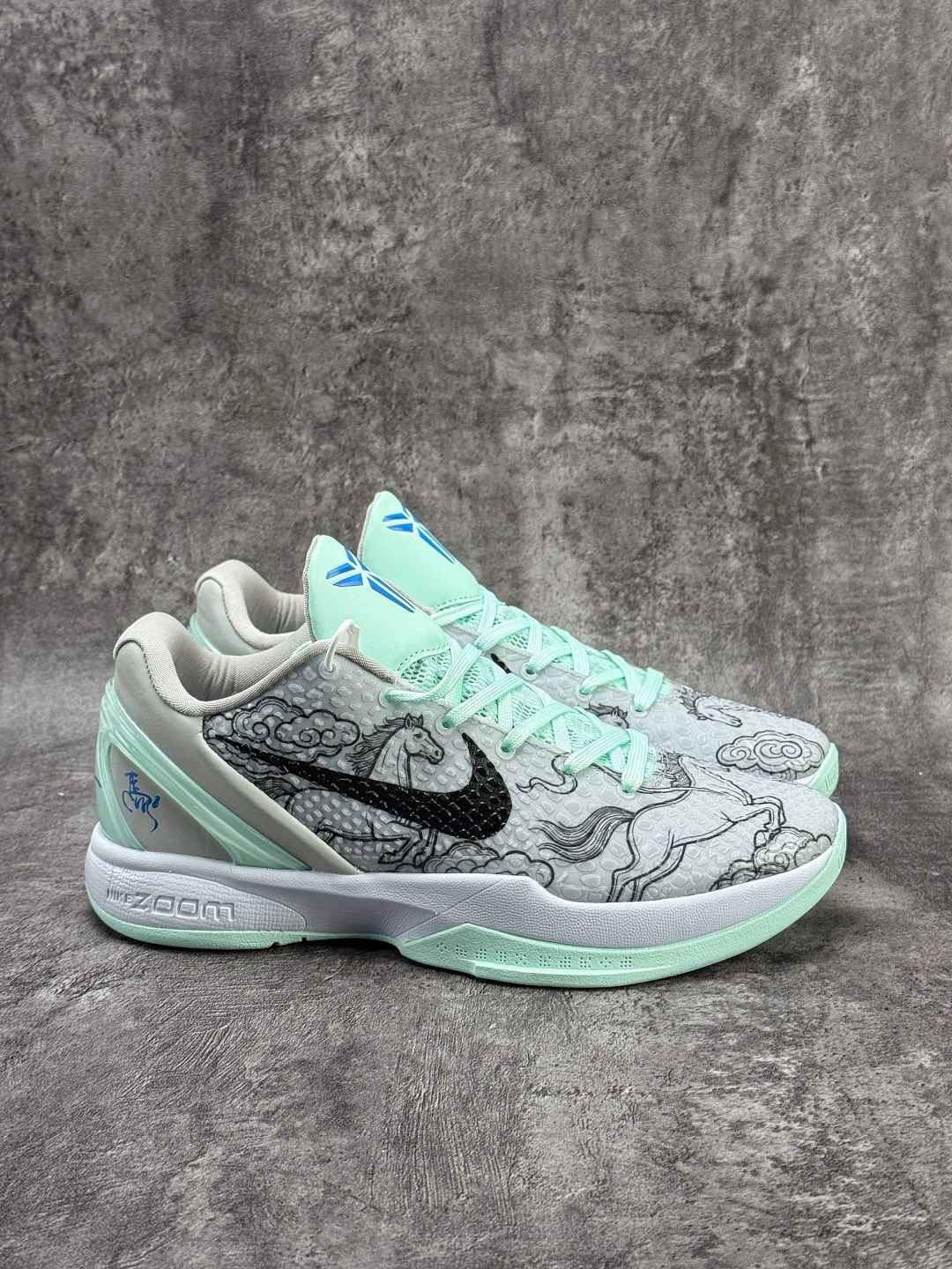 Nike Zoom KOBE 6 VI 马年限定 科比六代低帮运动篮球鞋 CW2190-014