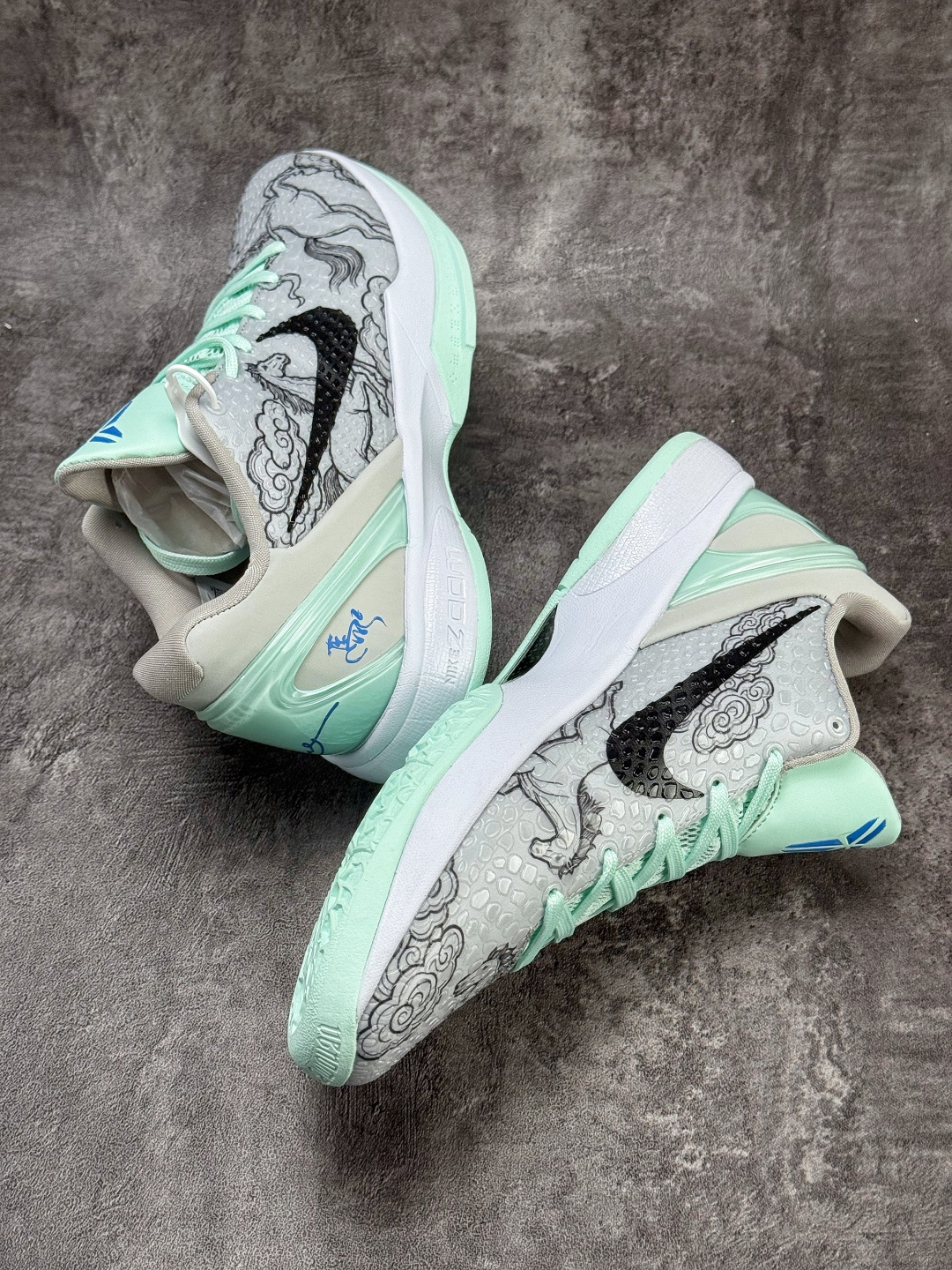 Nike Zoom KOBE 6 VI 马年限定 科比六代低帮运动篮球鞋 CW2190-014