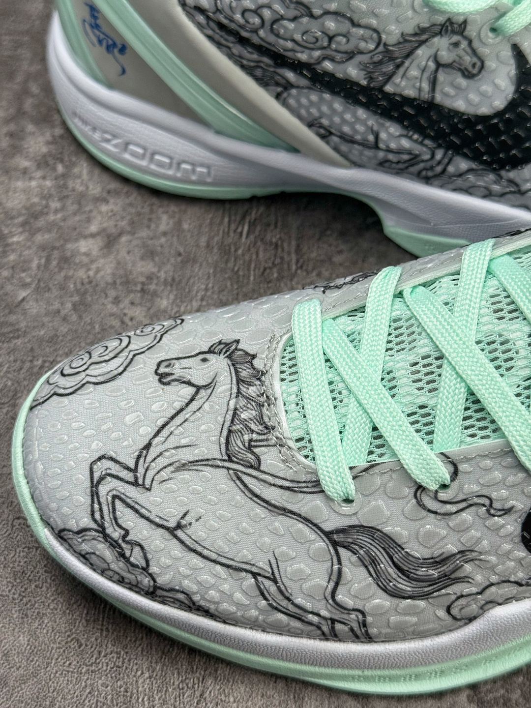 Nike Zoom KOBE 6 VI 马年限定 科比六代低帮运动篮球鞋 CW2190-014